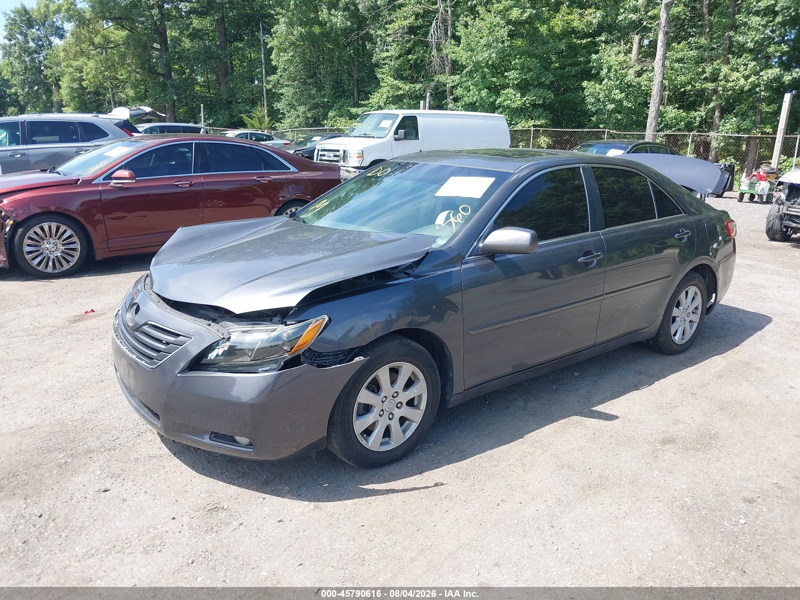 2009 Toyota Camry Xle Gray vin: 4T1BE46KX9U402930