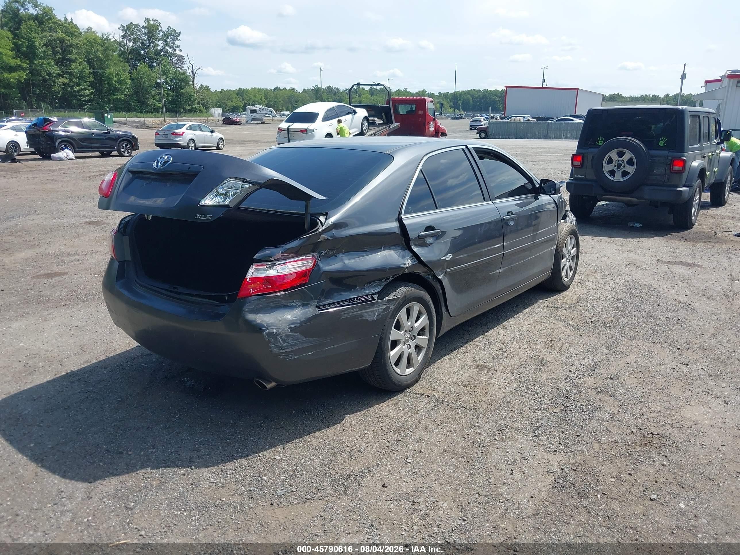 2009 Toyota Camry Xle Gray vin: 4T1BE46KX9U402930