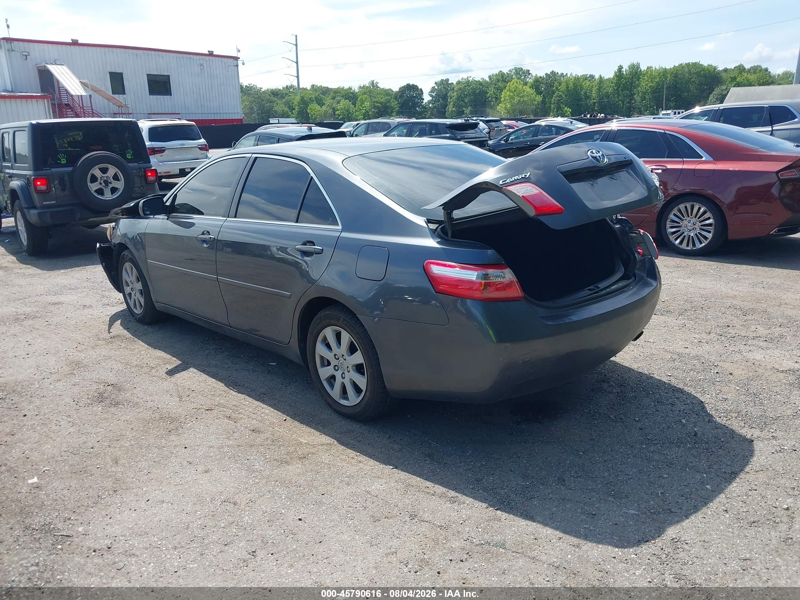 2009 Toyota Camry Xle Gray vin: 4T1BE46KX9U402930
