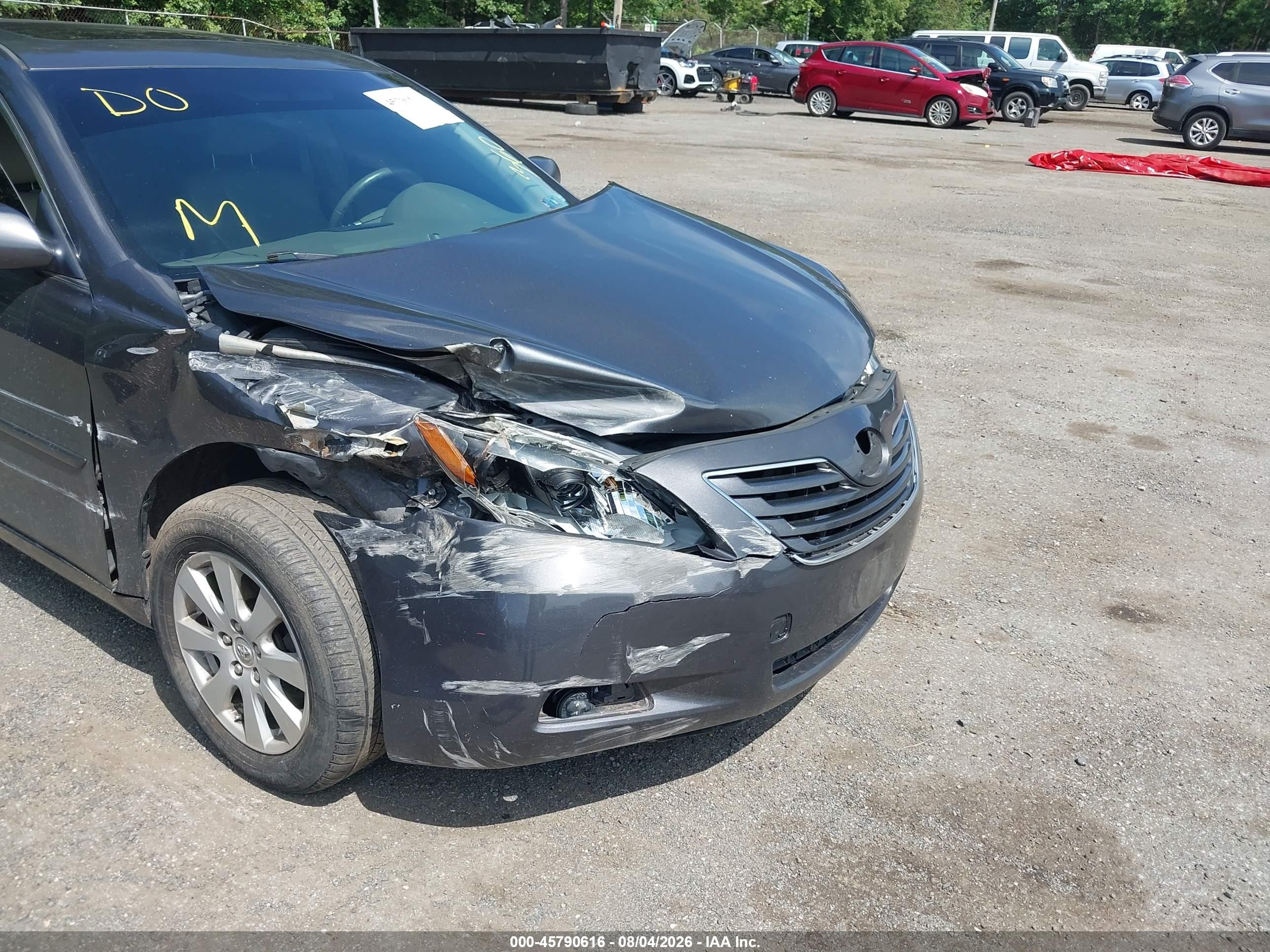 2009 Toyota Camry Xle Gray vin: 4T1BE46KX9U402930
