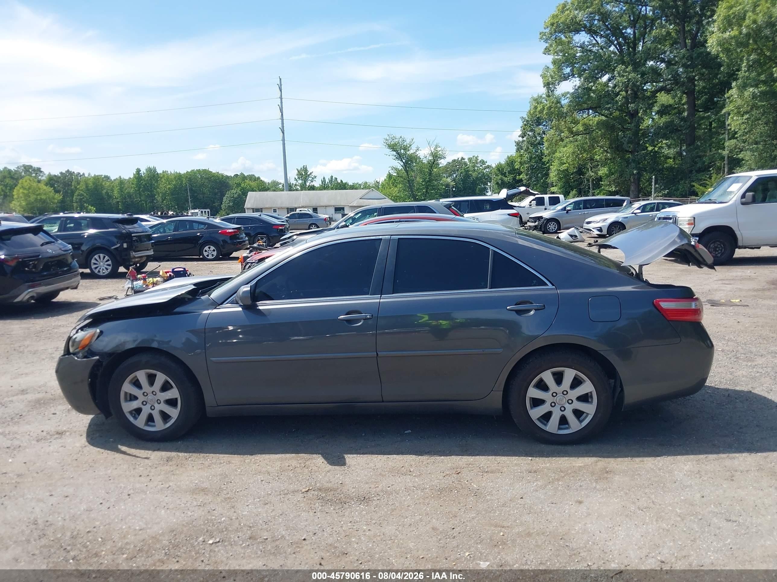 2009 Toyota Camry Xle Gray vin: 4T1BE46KX9U402930