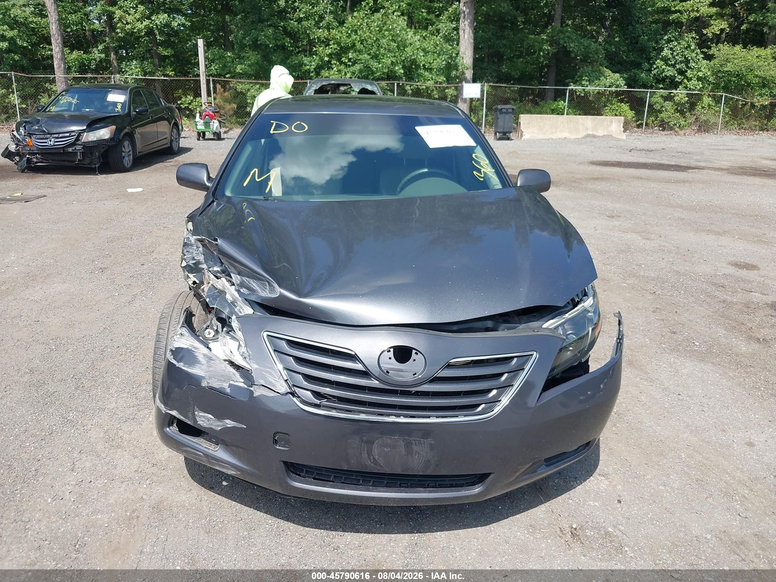 2009 Toyota Camry Xle Gray vin: 4T1BE46KX9U402930