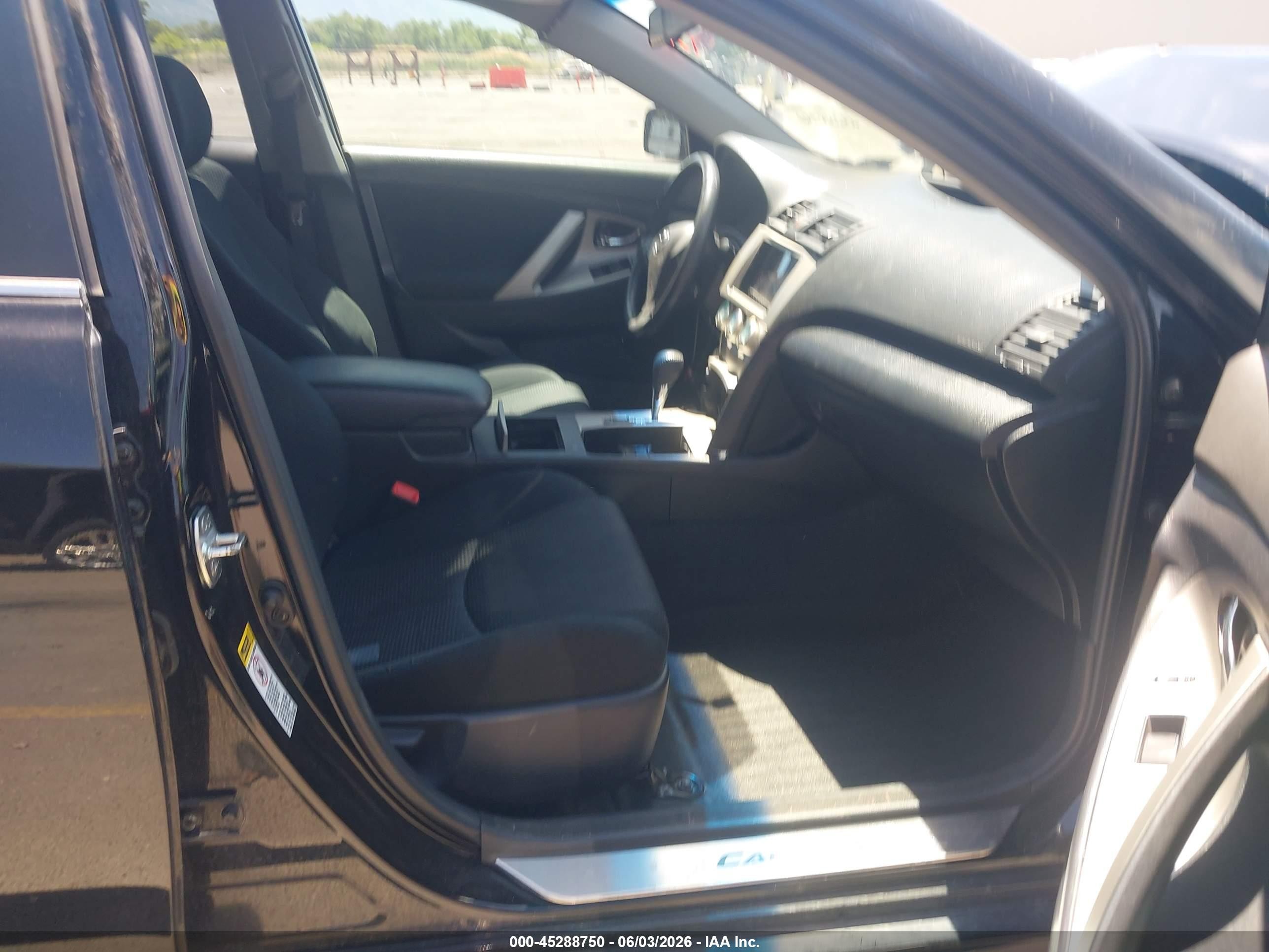 2009 Toyota Camry Se Black vin: 4T1BE46KX9U407142