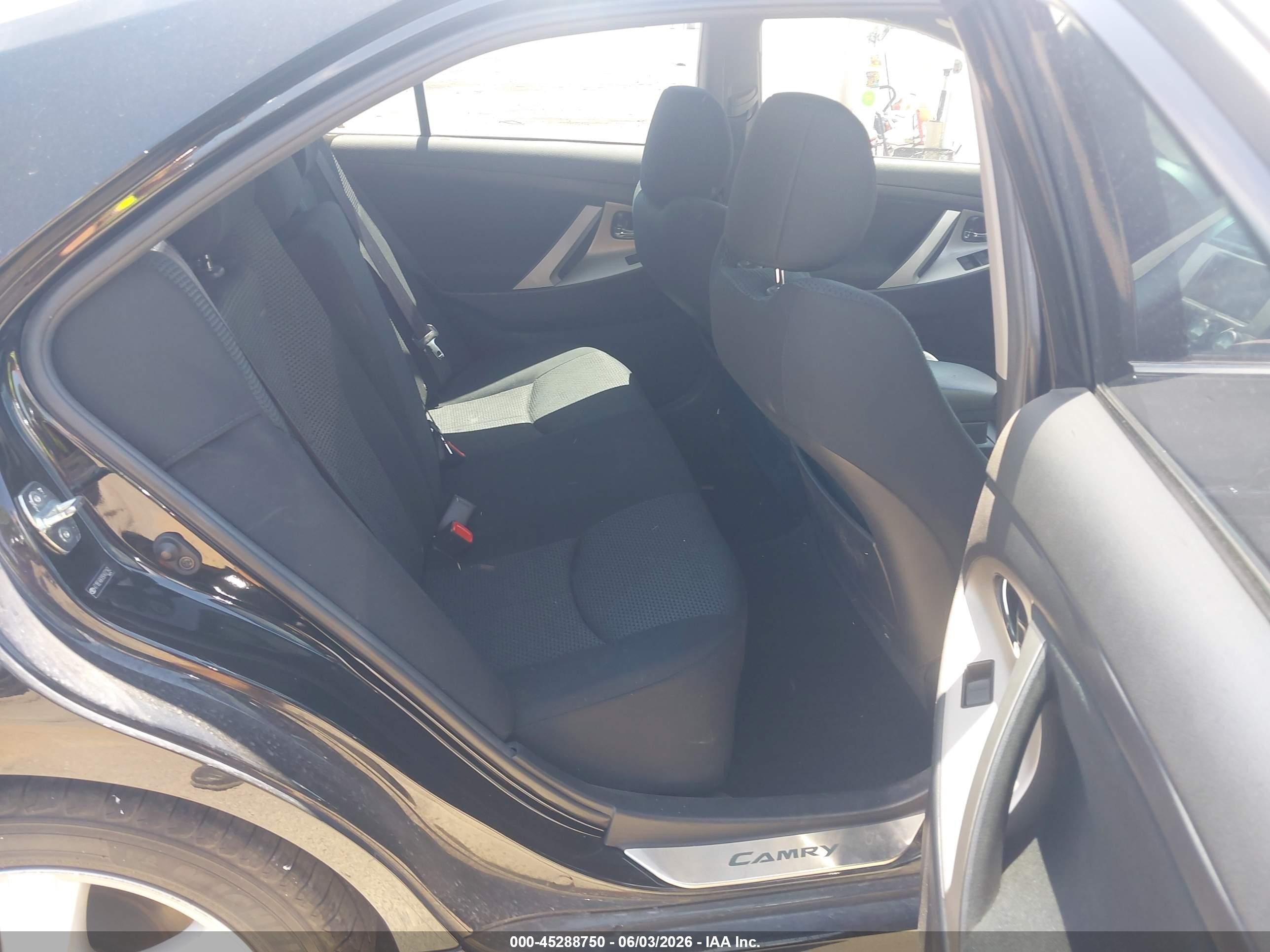 2009 Toyota Camry Se Black vin: 4T1BE46KX9U407142