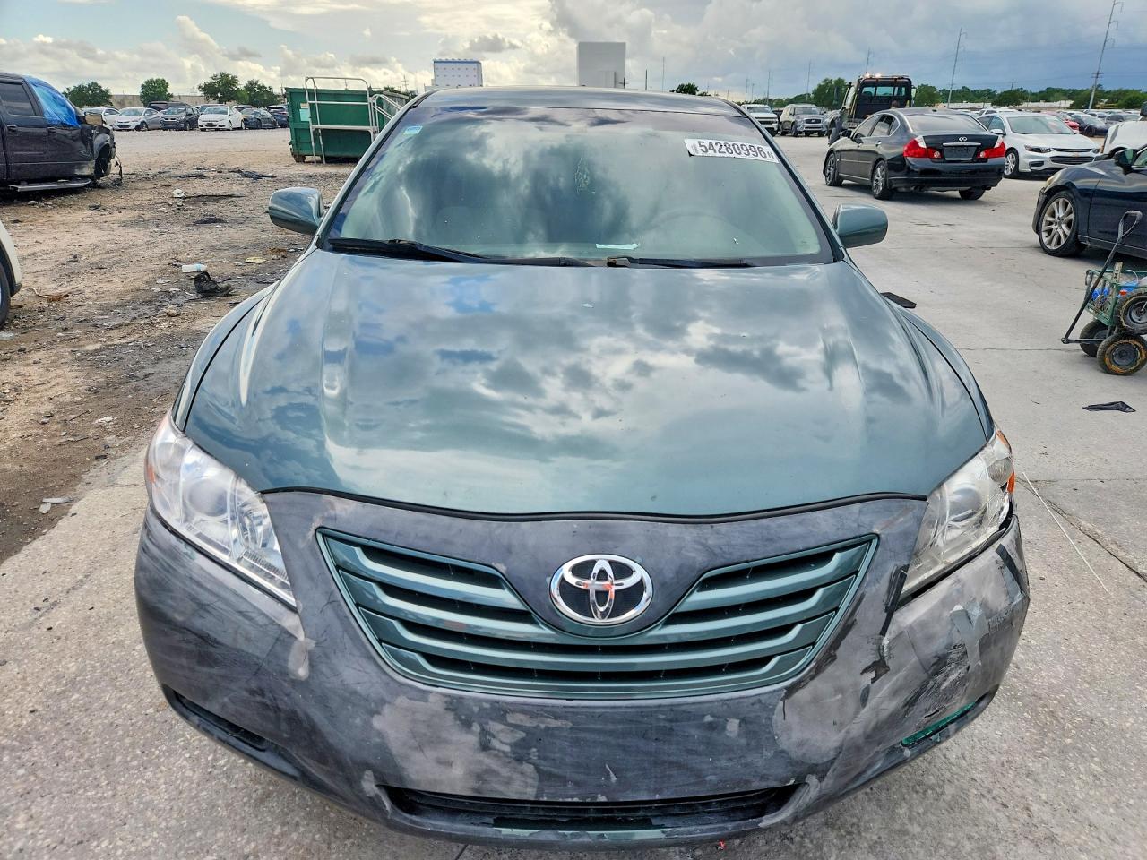 2009 Toyota Camry Le Green vin: 4T1BE46KX9U807671