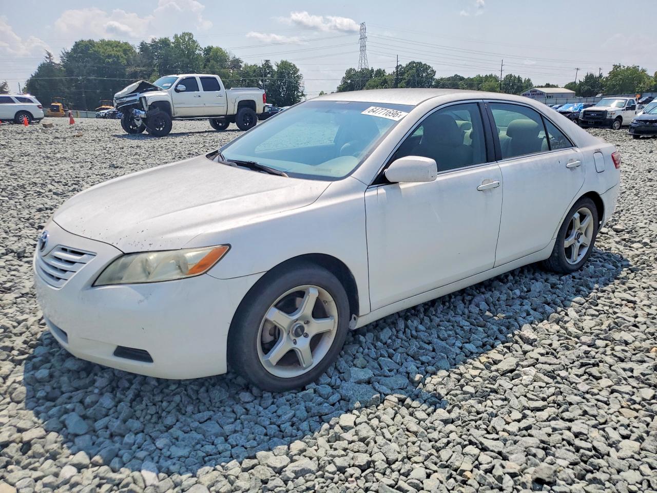 2009 Toyota Camry Le White vin: 4T1BE46KX9U823353
