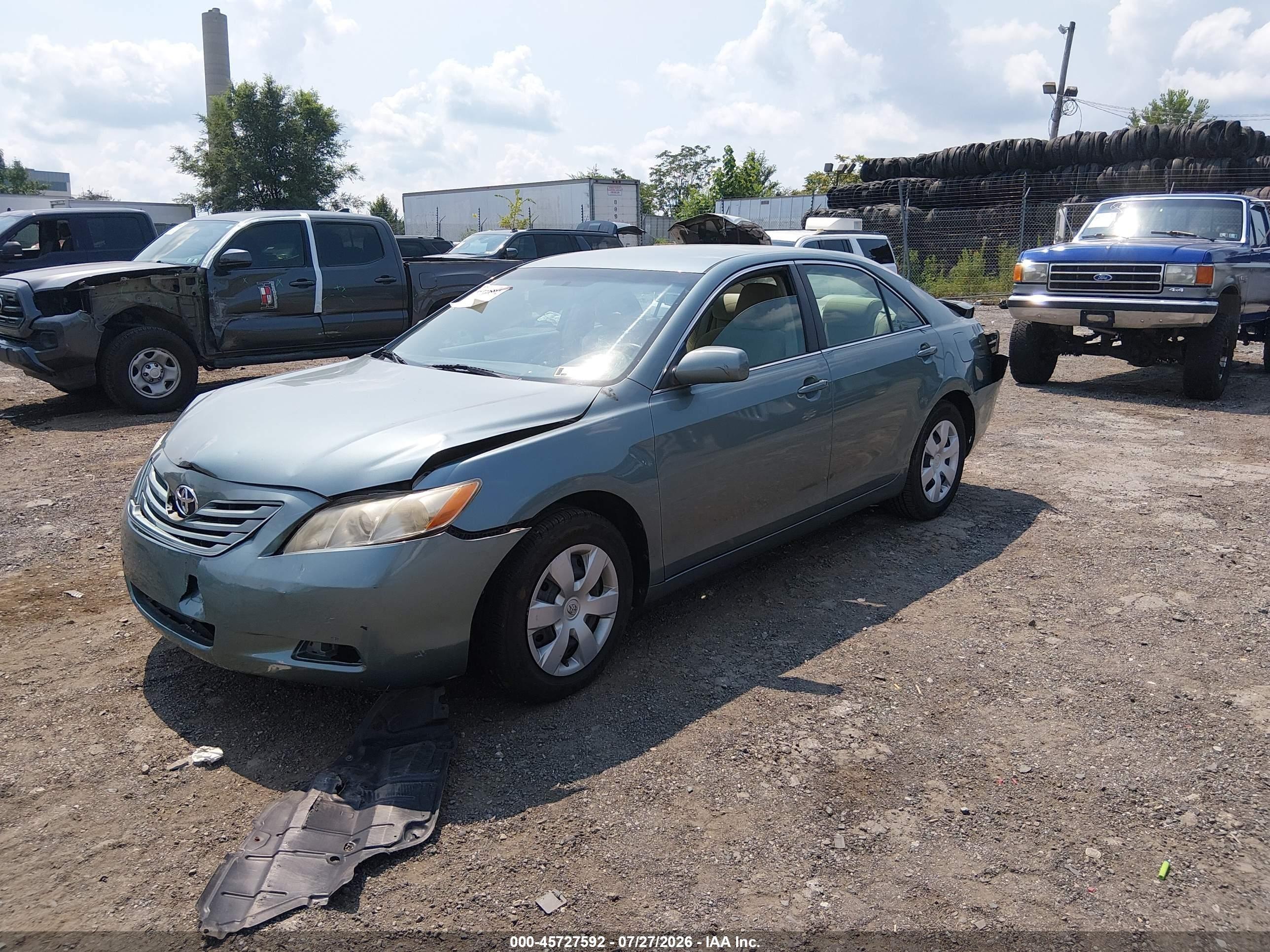 2009 Toyota Camry Le Turquoise vin: 4T1BE46KX9U866333