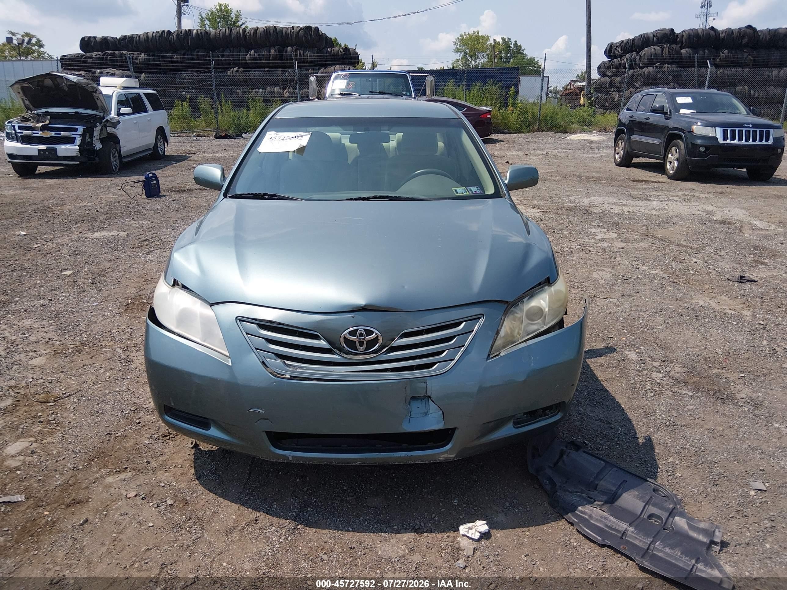 2009 Toyota Camry Le Turquoise vin: 4T1BE46KX9U866333