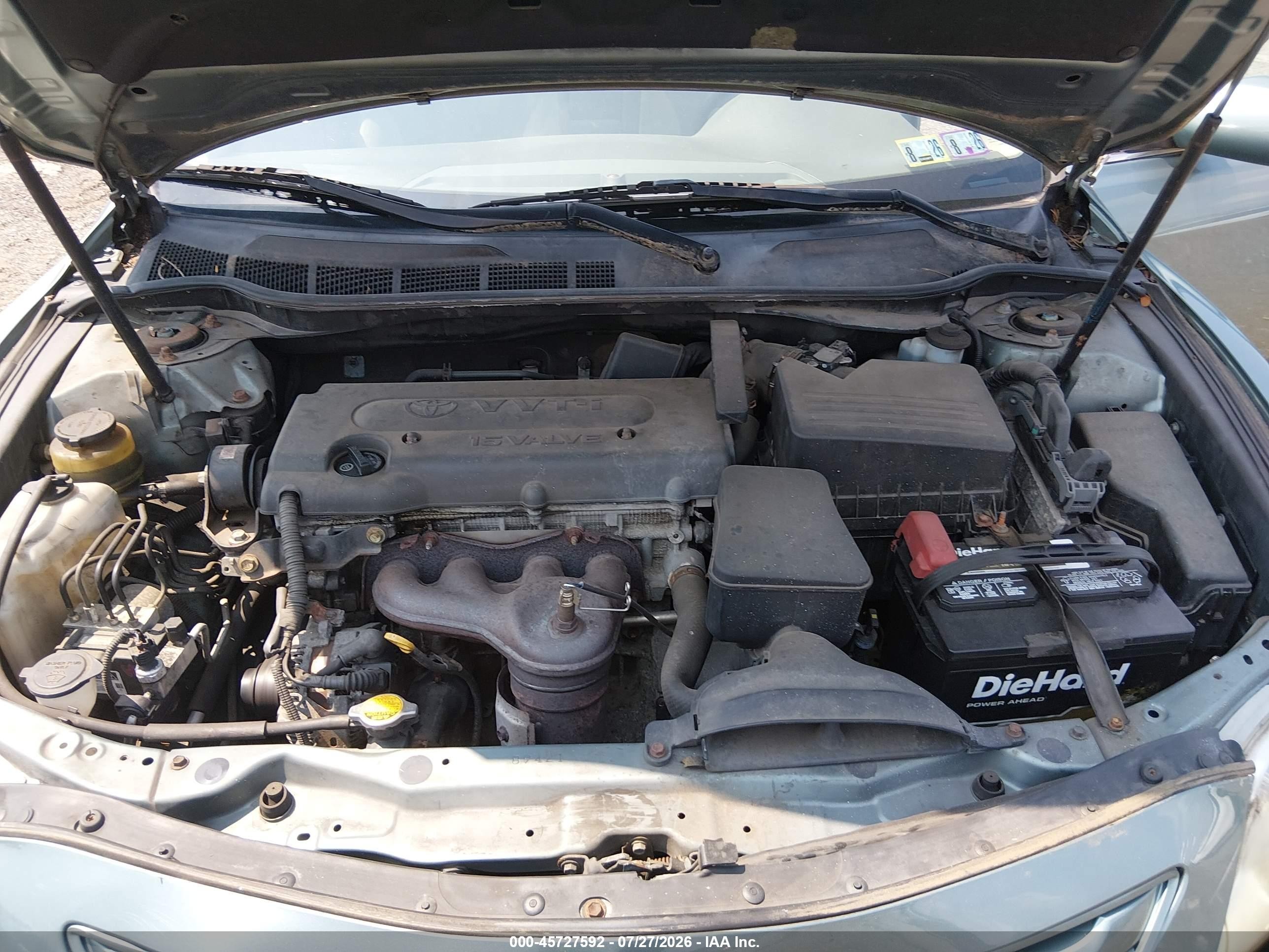 2009 Toyota Camry Le Turquoise vin: 4T1BE46KX9U866333
