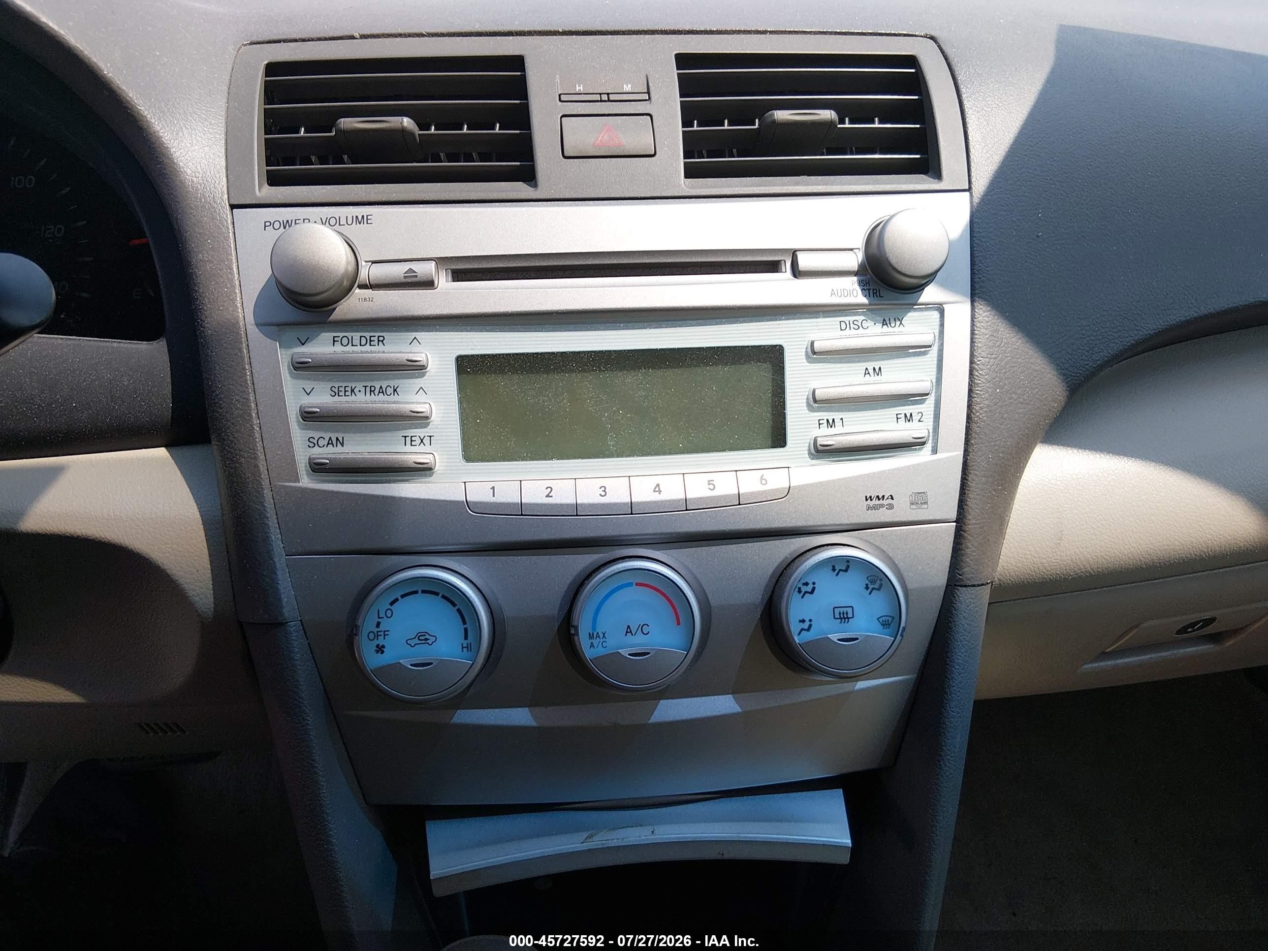 2009 Toyota Camry Le Turquoise vin: 4T1BE46KX9U866333