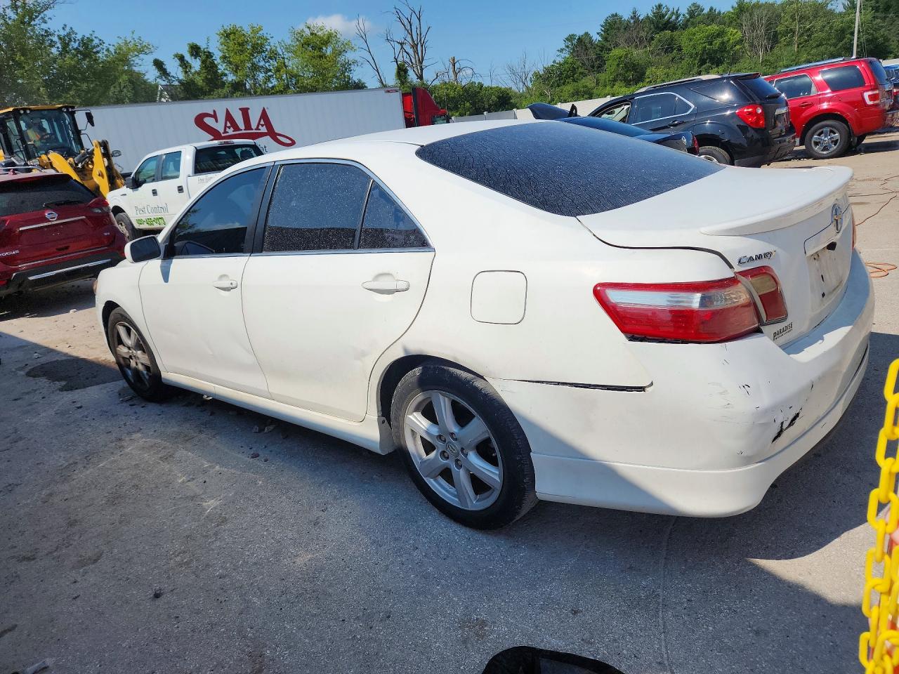 2009 Toyota Camry Se White vin: 4T1BE46KX9U872391