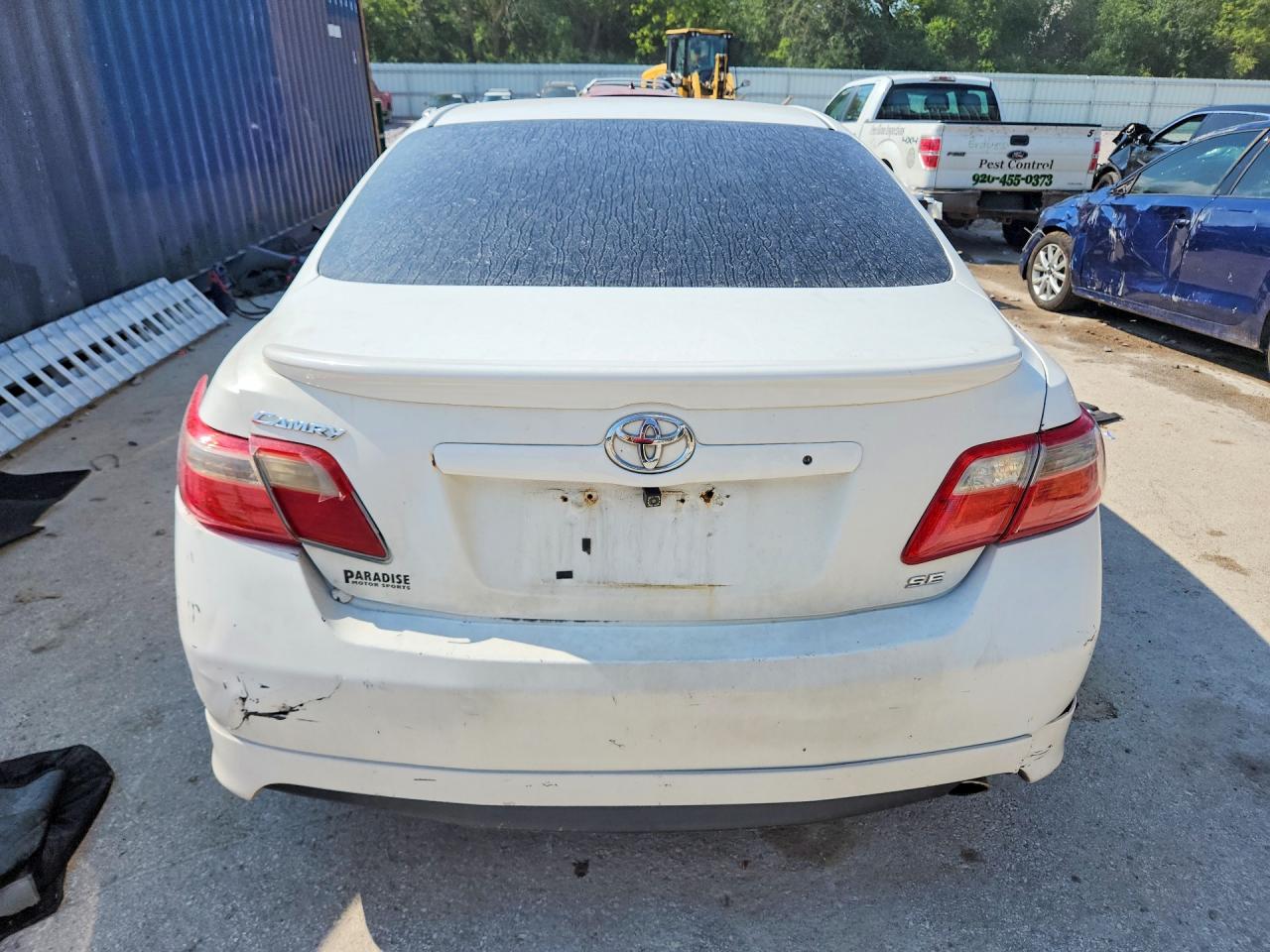 2009 Toyota Camry Se White vin: 4T1BE46KX9U872391