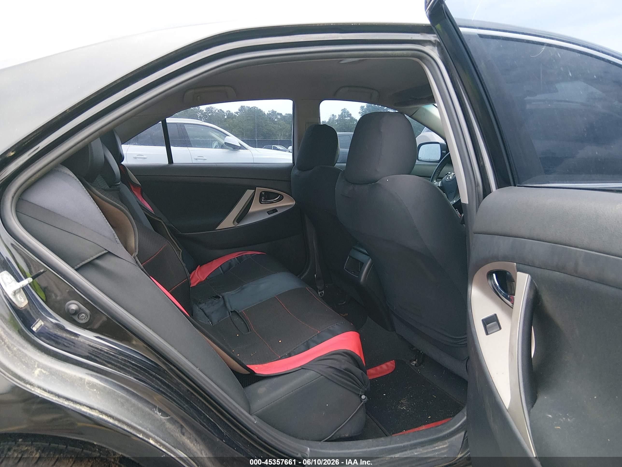 2009 Toyota Camry Se Black vin: 4T1BE46KX9U875937