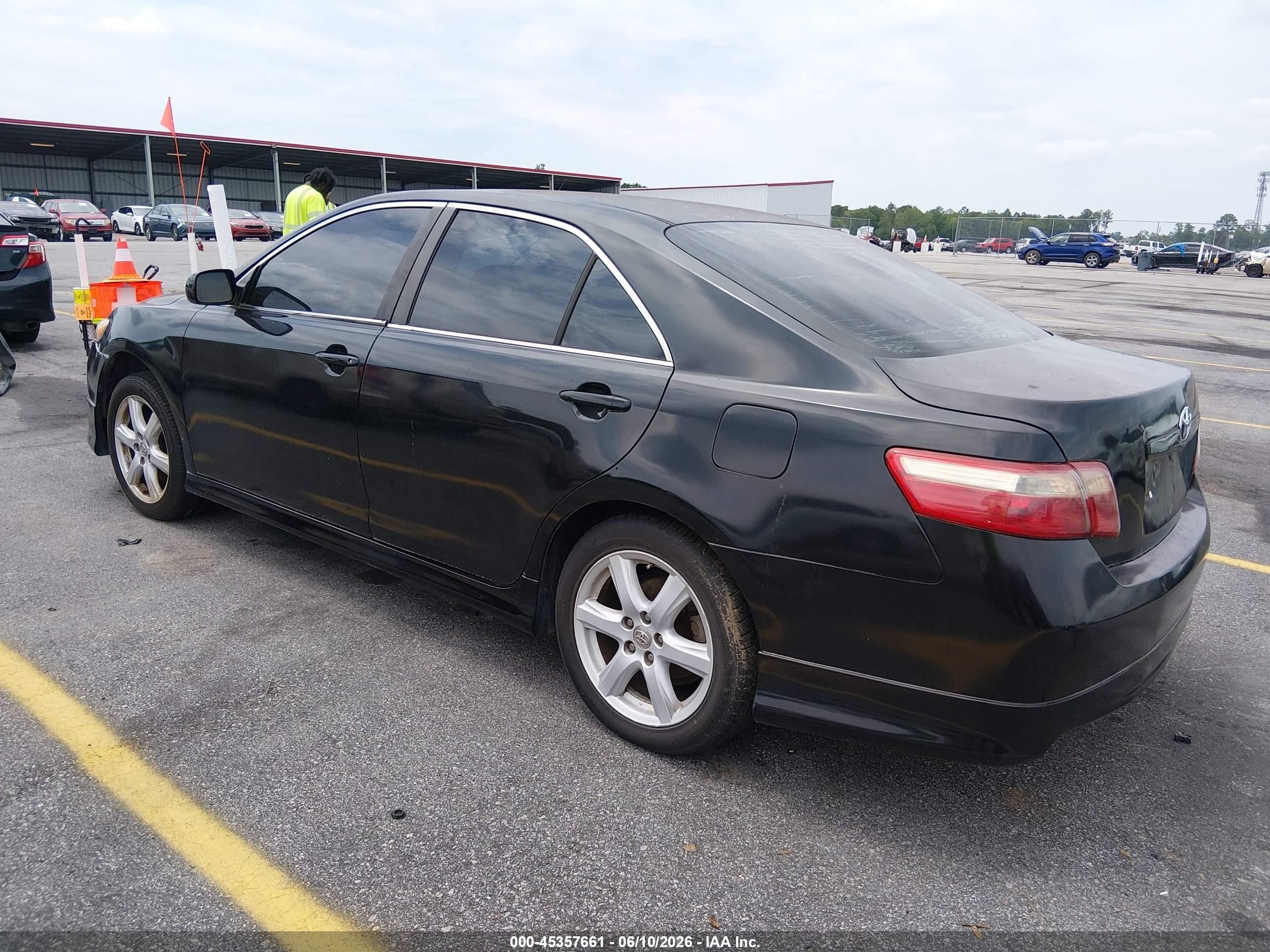 2009 Toyota Camry Se Black vin: 4T1BE46KX9U875937