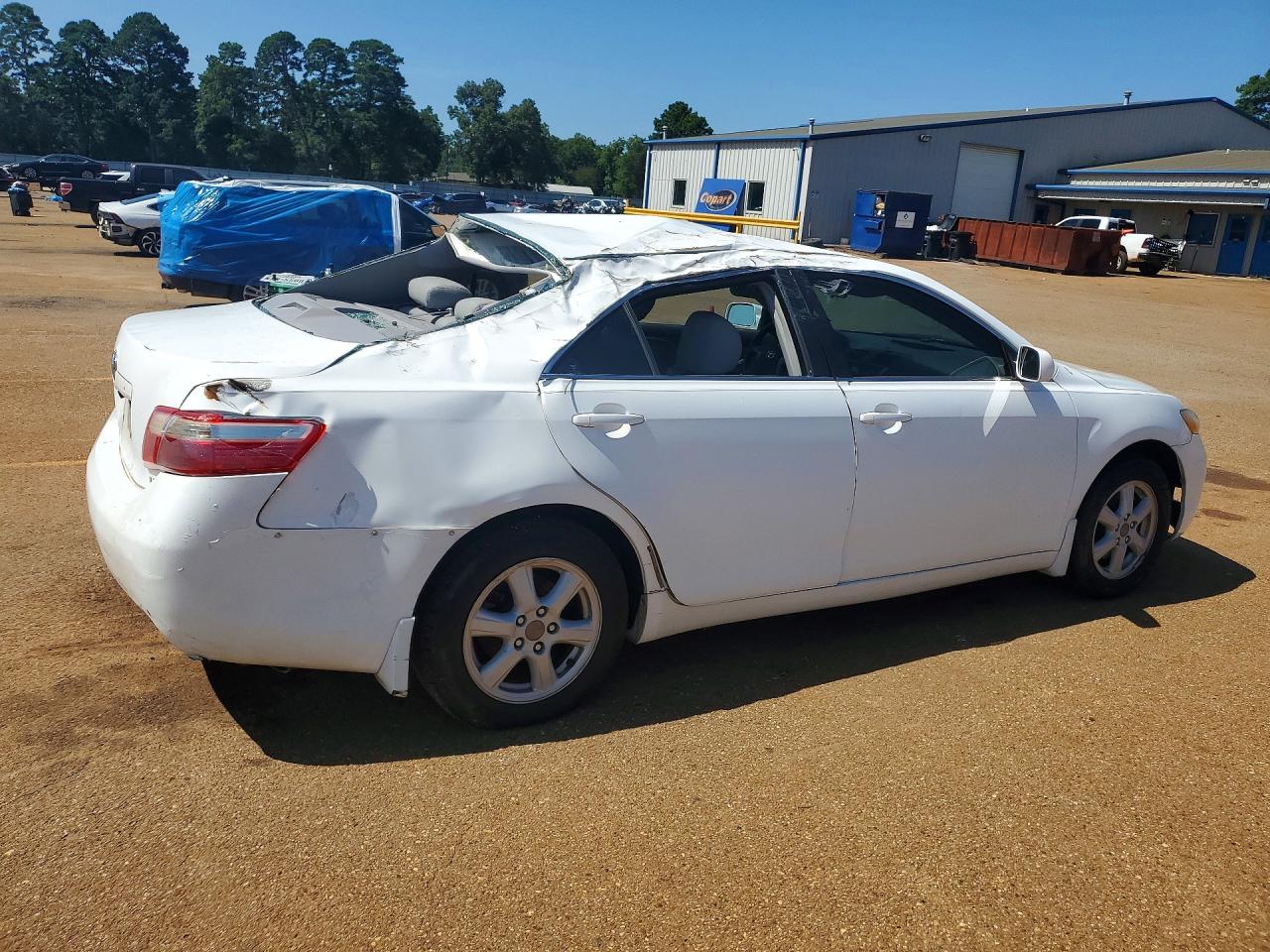 2009 Toyota Camry Le White vin: 4T1BE46KX9U881236