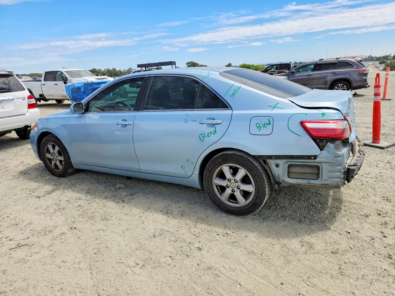 2009 Toyota Camry Le Blue vin: 4T1BE46KX9U889451