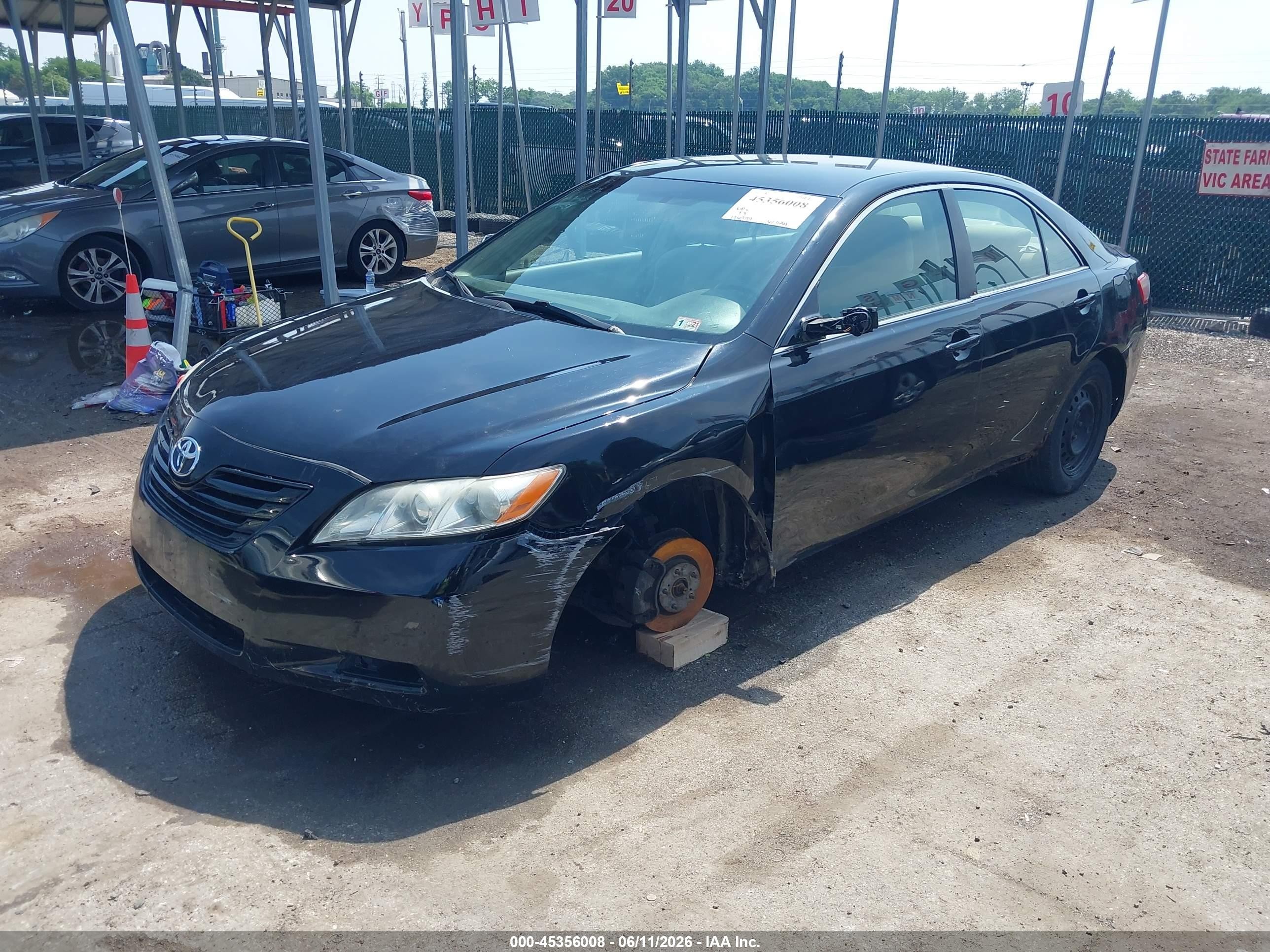 2009 Toyota Camry Le Black vin: 4T1BE46KX9U902053