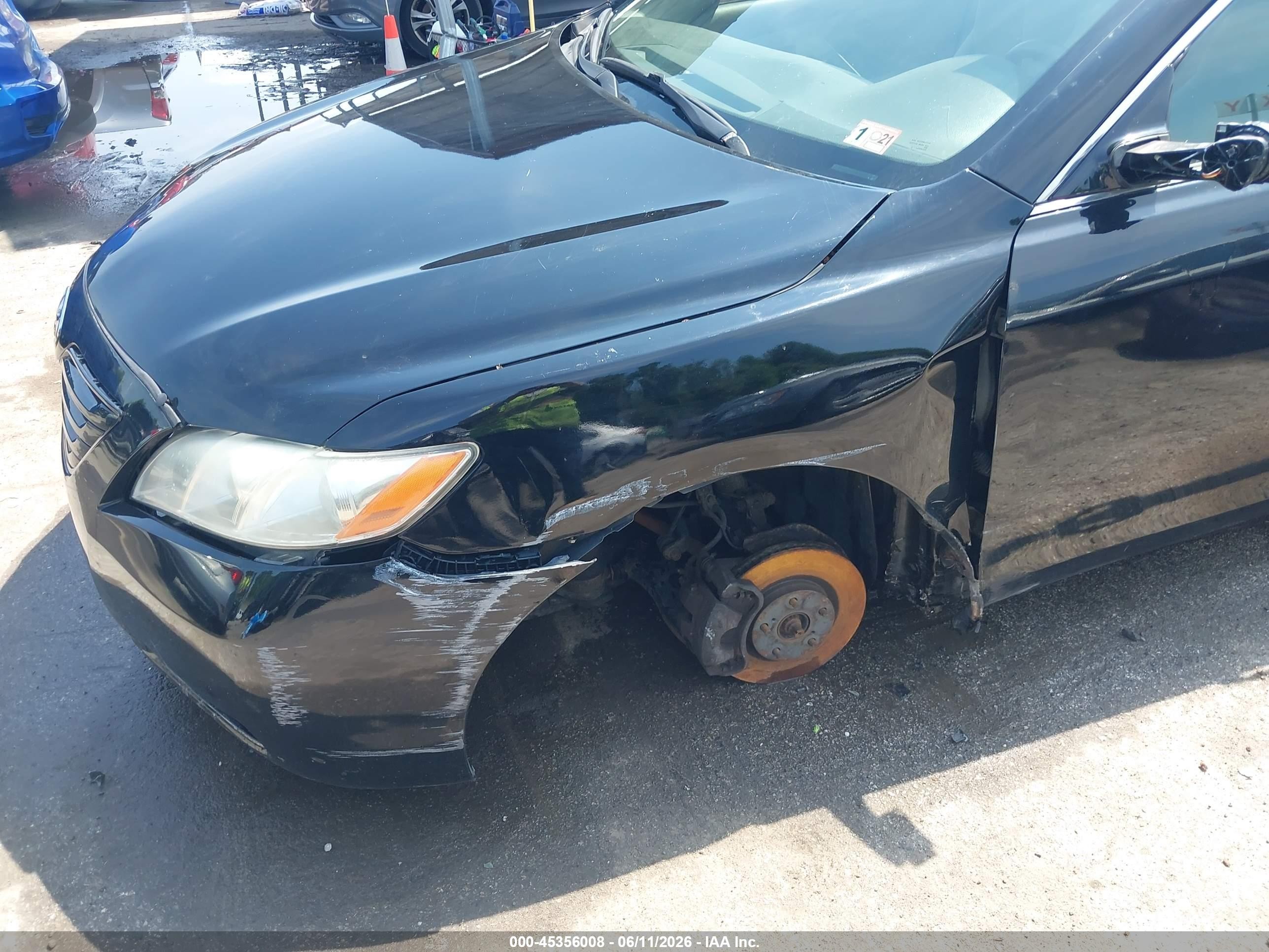 2009 Toyota Camry Le Black vin: 4T1BE46KX9U902053