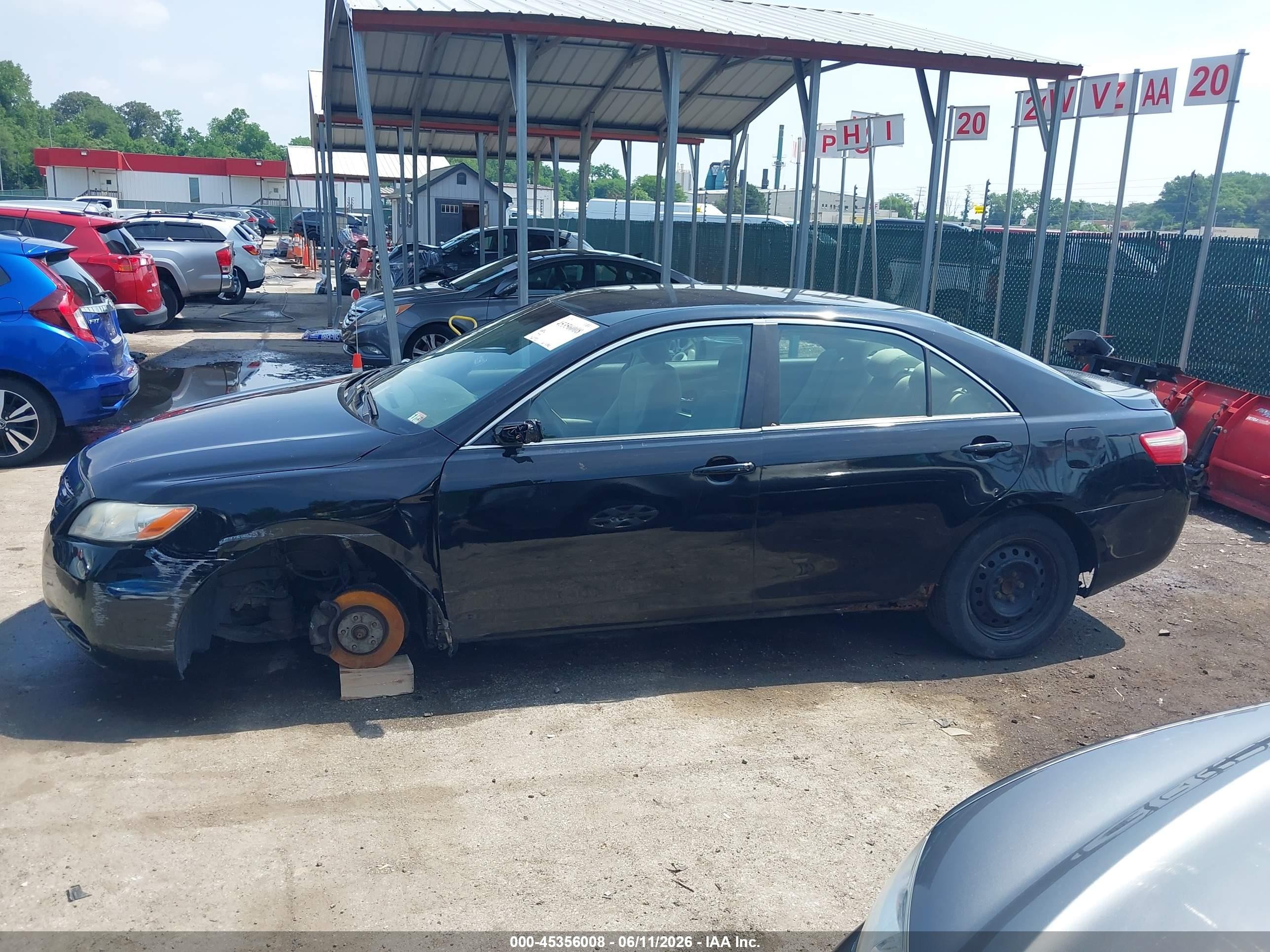 2009 Toyota Camry Le Black vin: 4T1BE46KX9U902053
