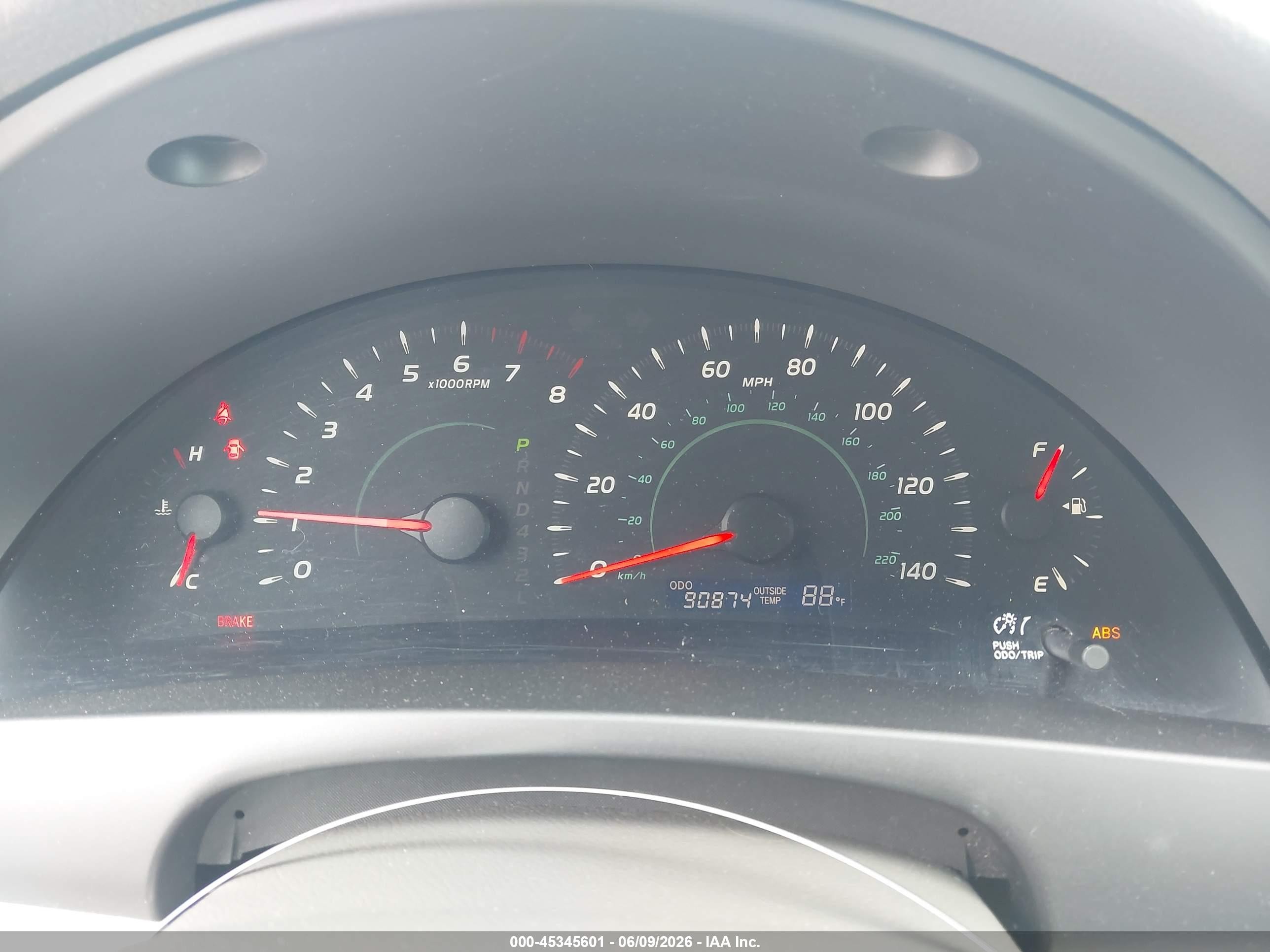 2009 Toyota Camry Le Серый vin: 4T1BE46KX9U917541