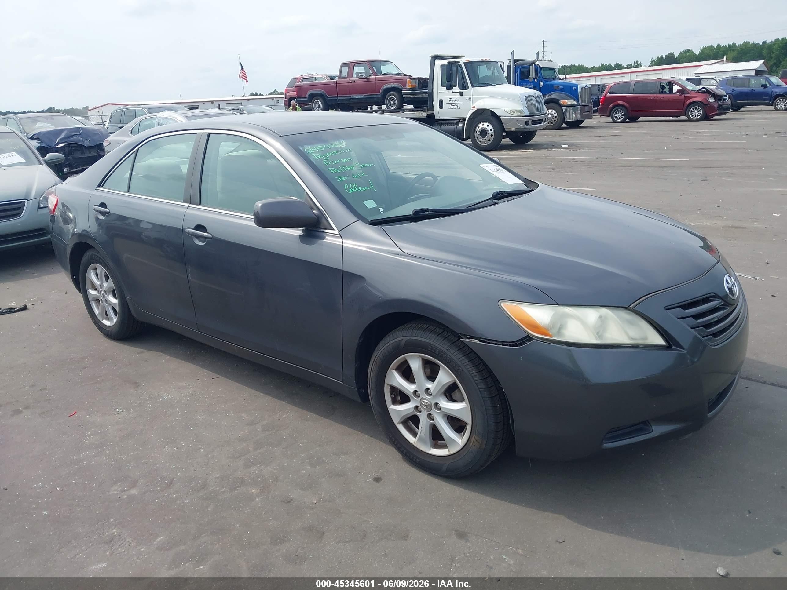 2009 Toyota Camry Le Серый vin: 4T1BE46KX9U917541