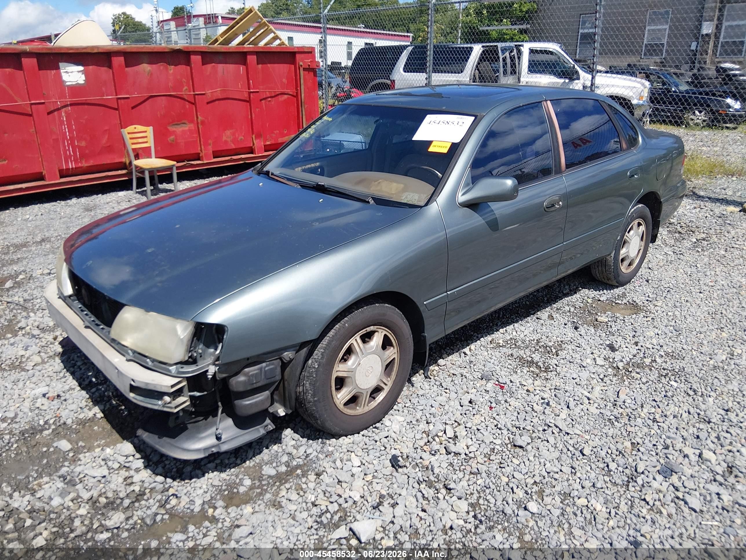 1996 Toyota Avalon Xl/xls Blue vin: 4T1BF12B0TU091369