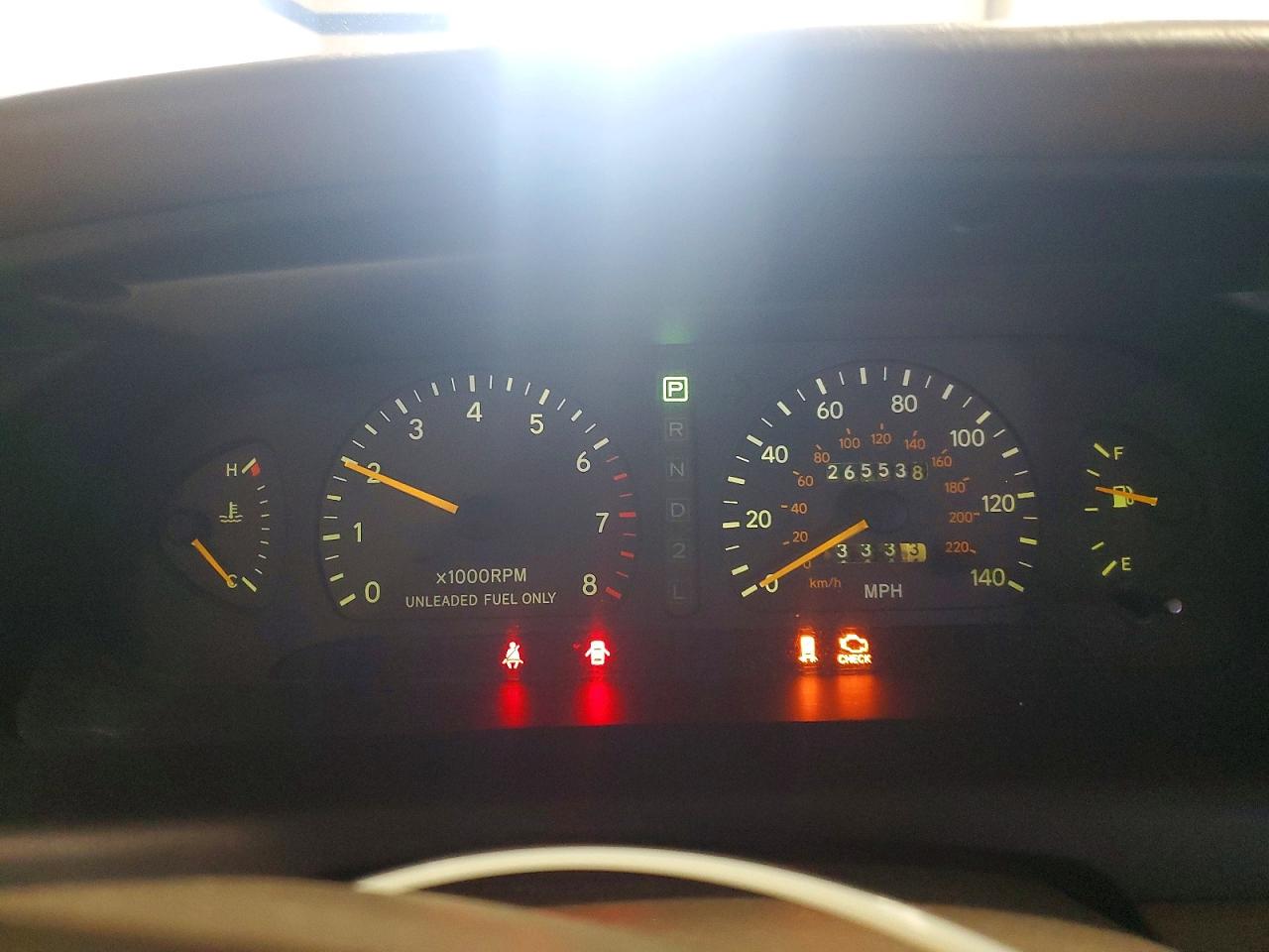 1996 Toyota Avalon Xls White vin: 4T1BF12B0TU098628