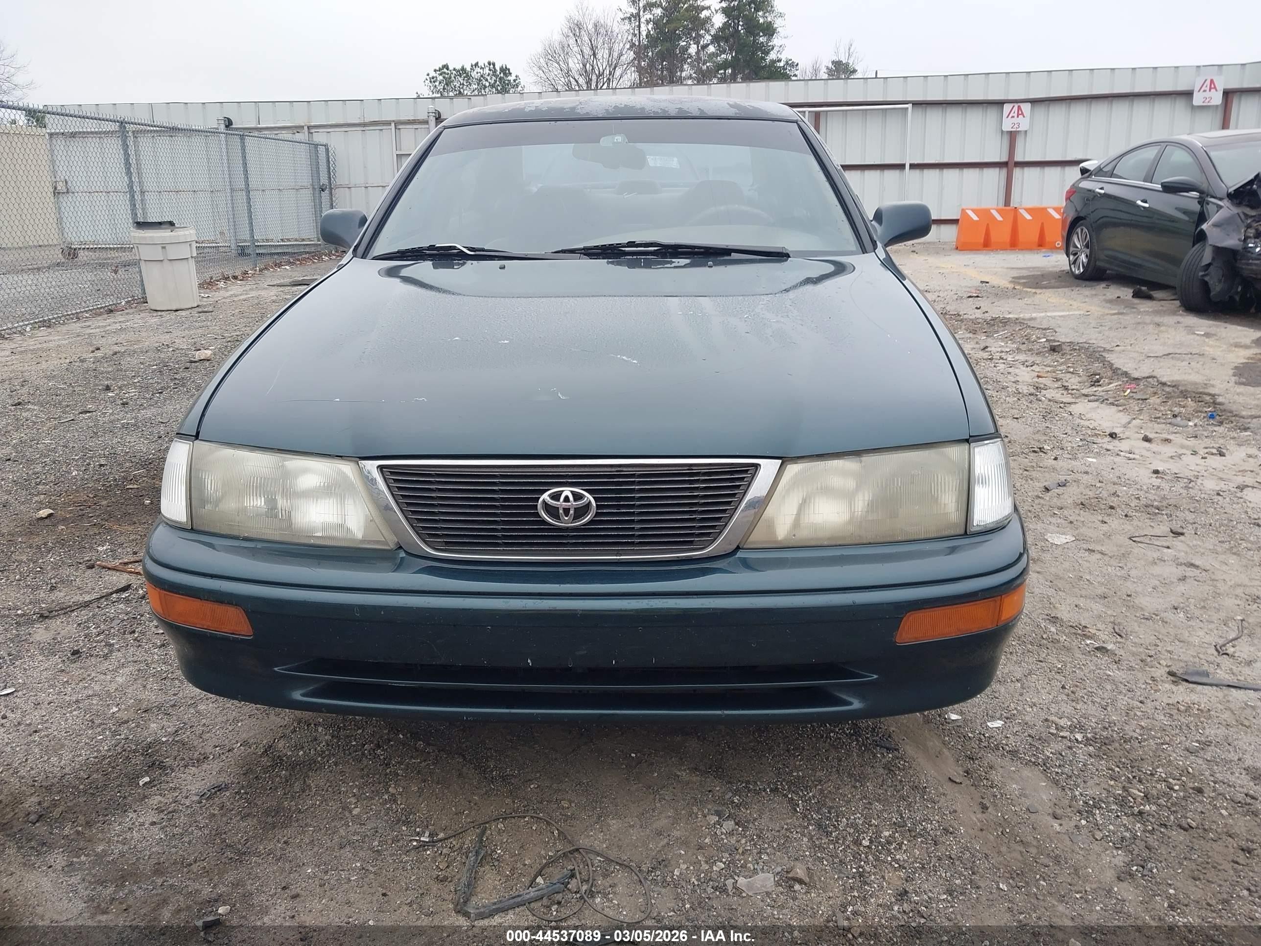 1996 Toyota Avalon Xl/xls Зеленый vin: 4T1BF12B0TU107487