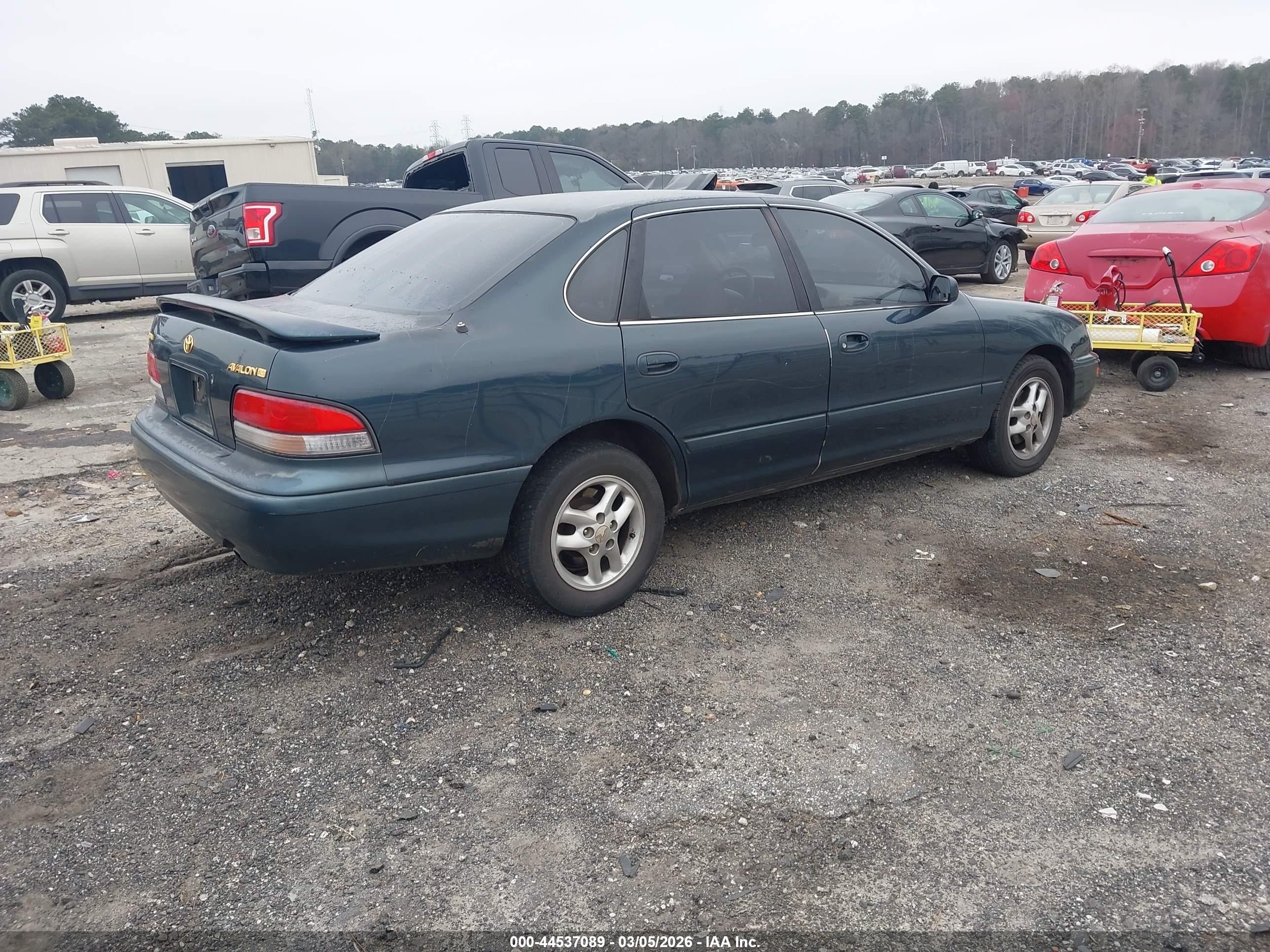 1996 Toyota Avalon Xl/xls Зеленый vin: 4T1BF12B0TU107487