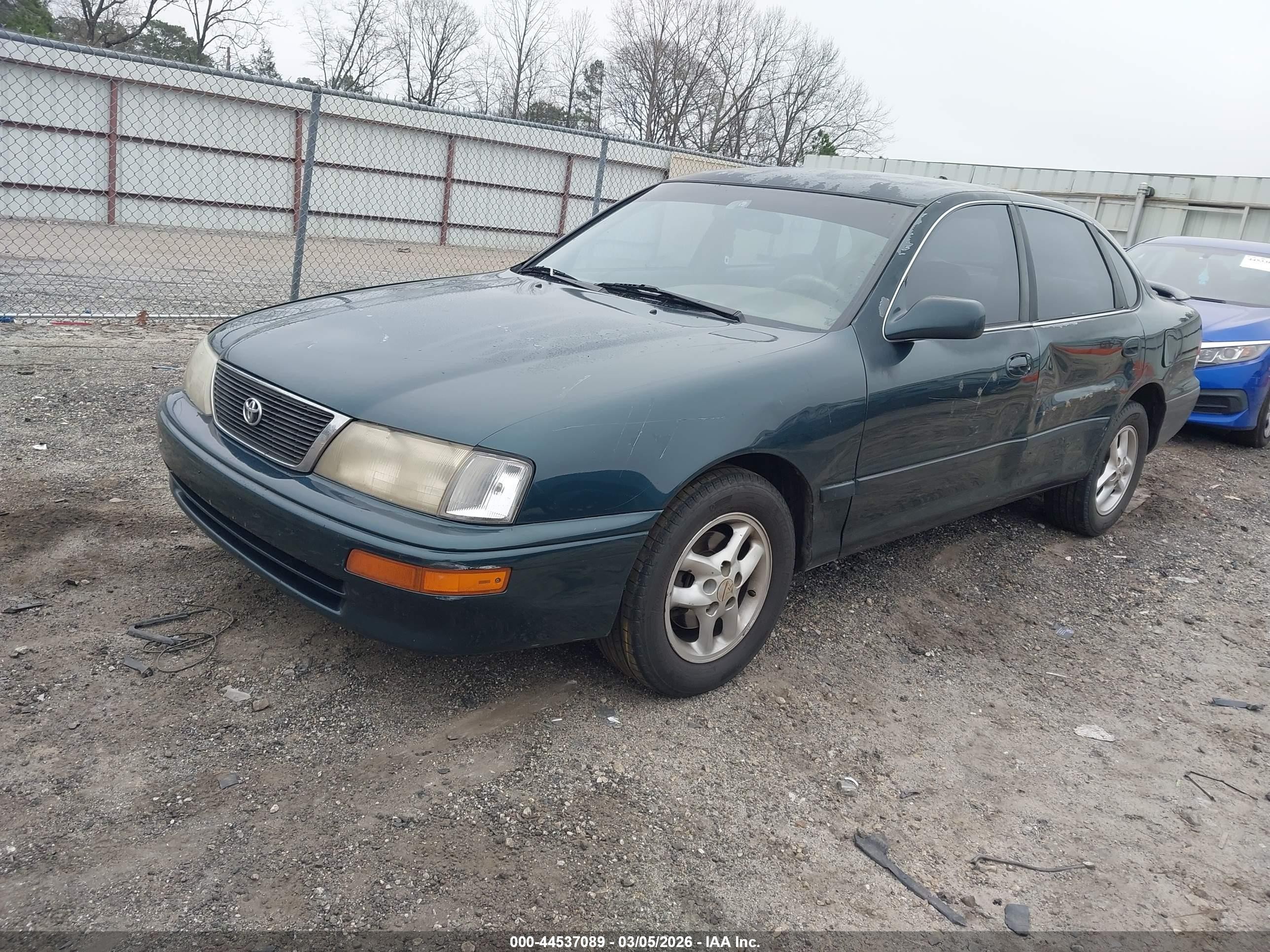 1996 Toyota Avalon Xl/xls Зеленый vin: 4T1BF12B0TU107487