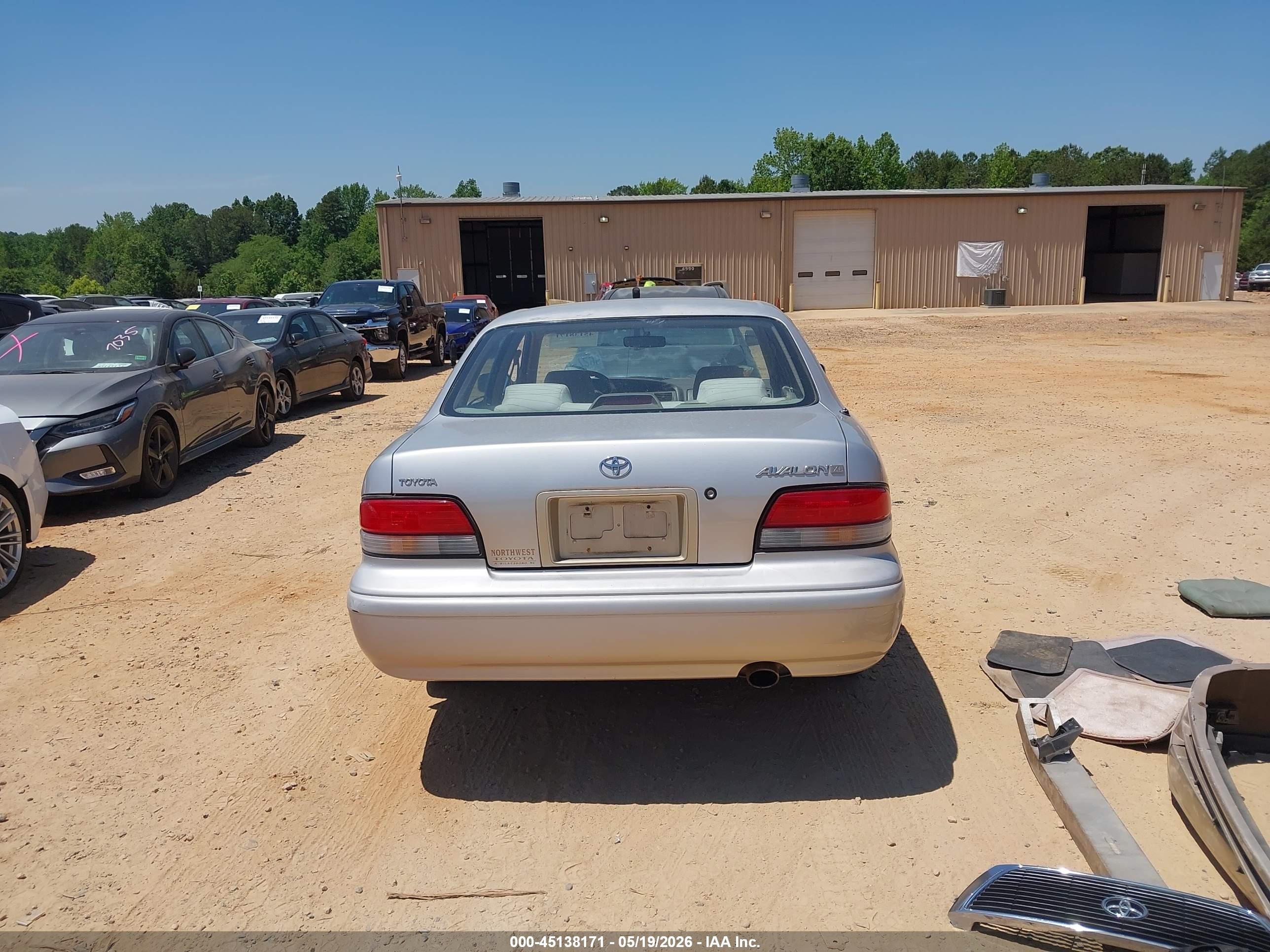 1996 Toyota Avalon Xl/xls Silver vin: 4T1BF12B0TU131742