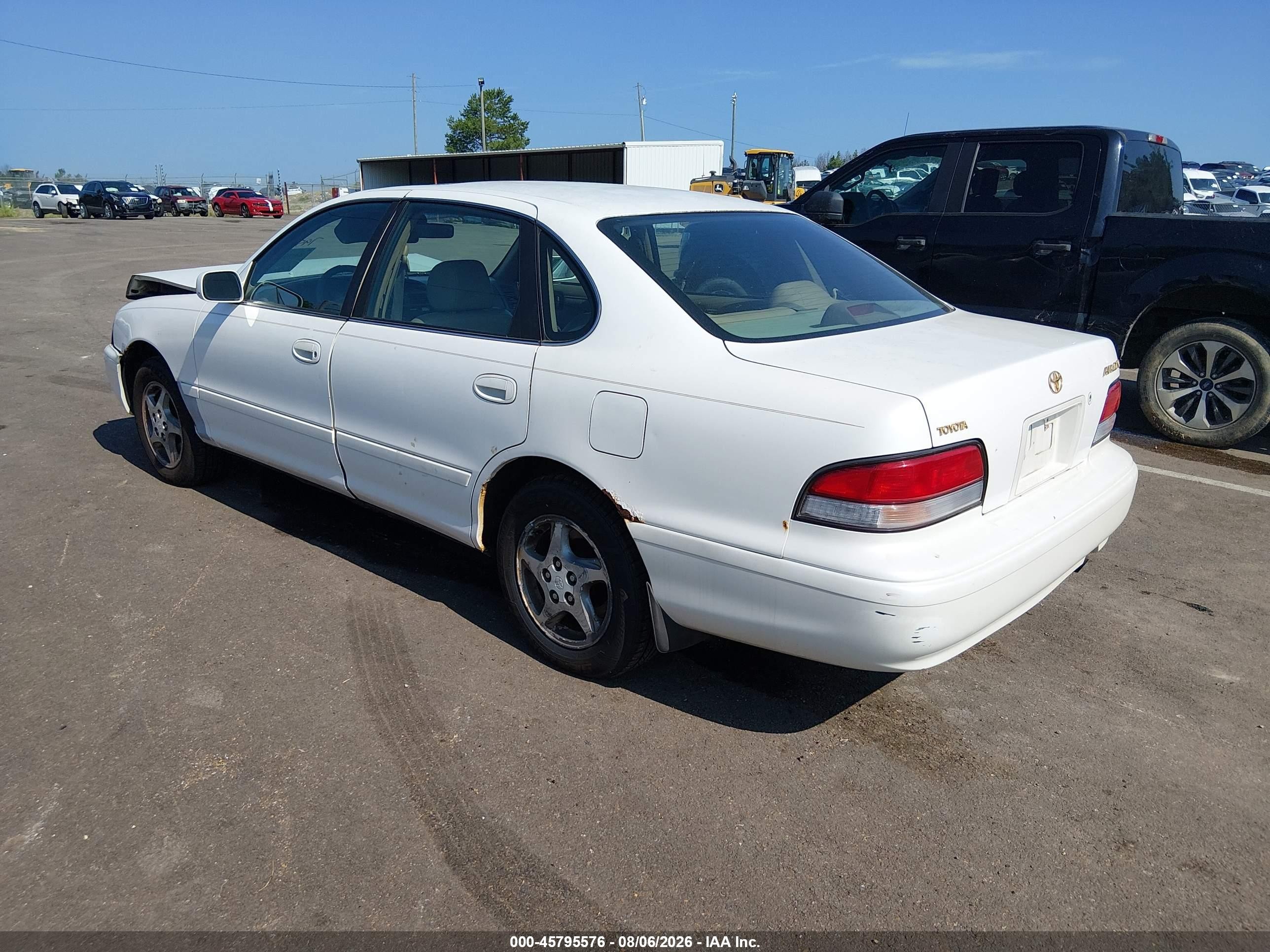 1997 Toyota Avalon Xl White vin: 4T1BF12B0VU165358