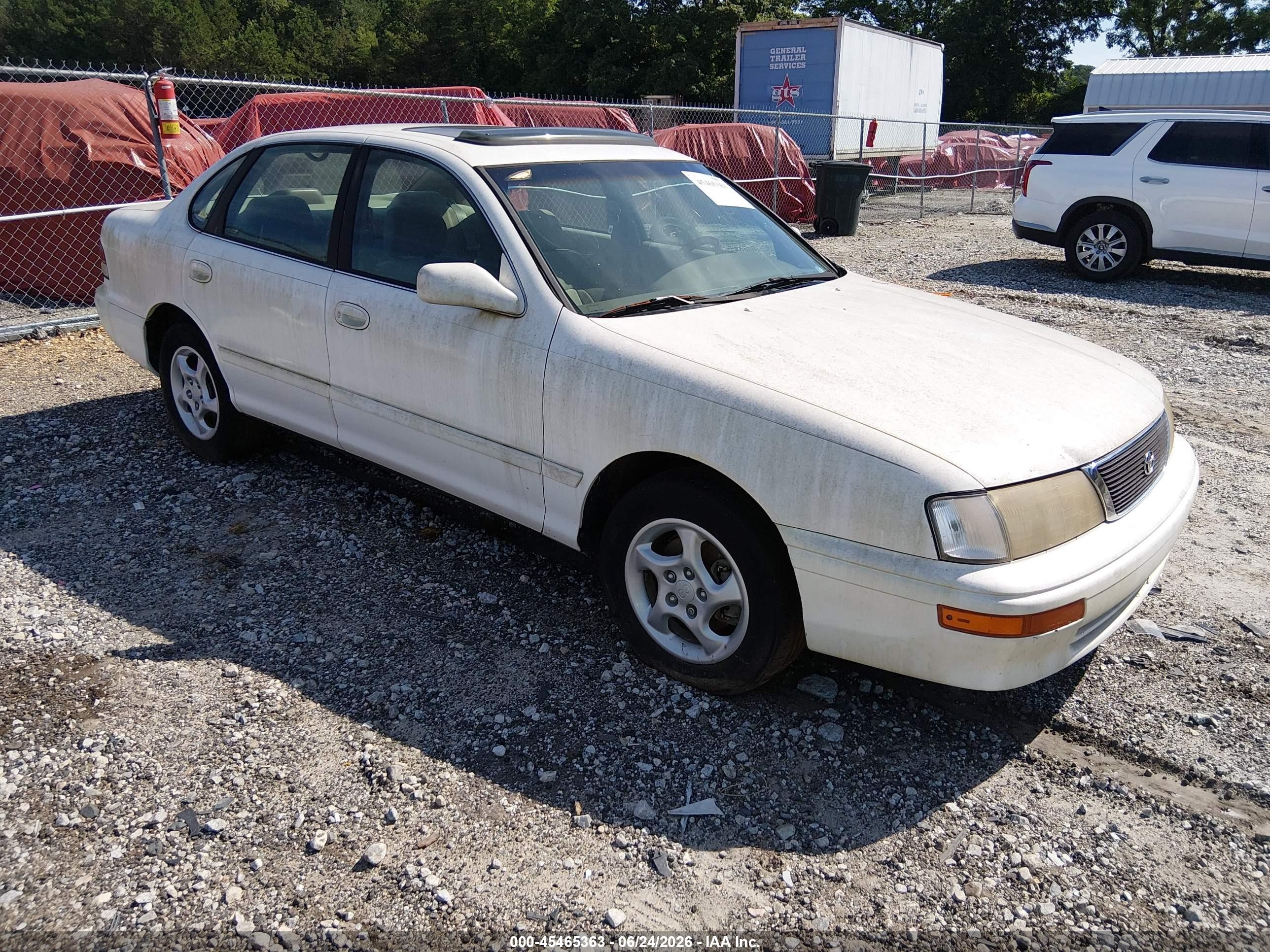 1997 Toyota Avalon Xl White vin: 4T1BF12B0VU181527