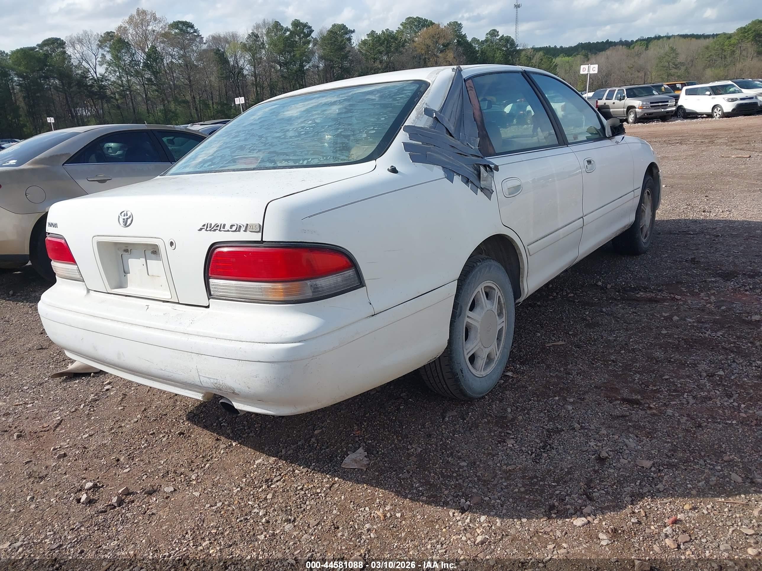 1996 Toyota Avalon Xl/xls Белый vin: 4T1BF12B1TU071972