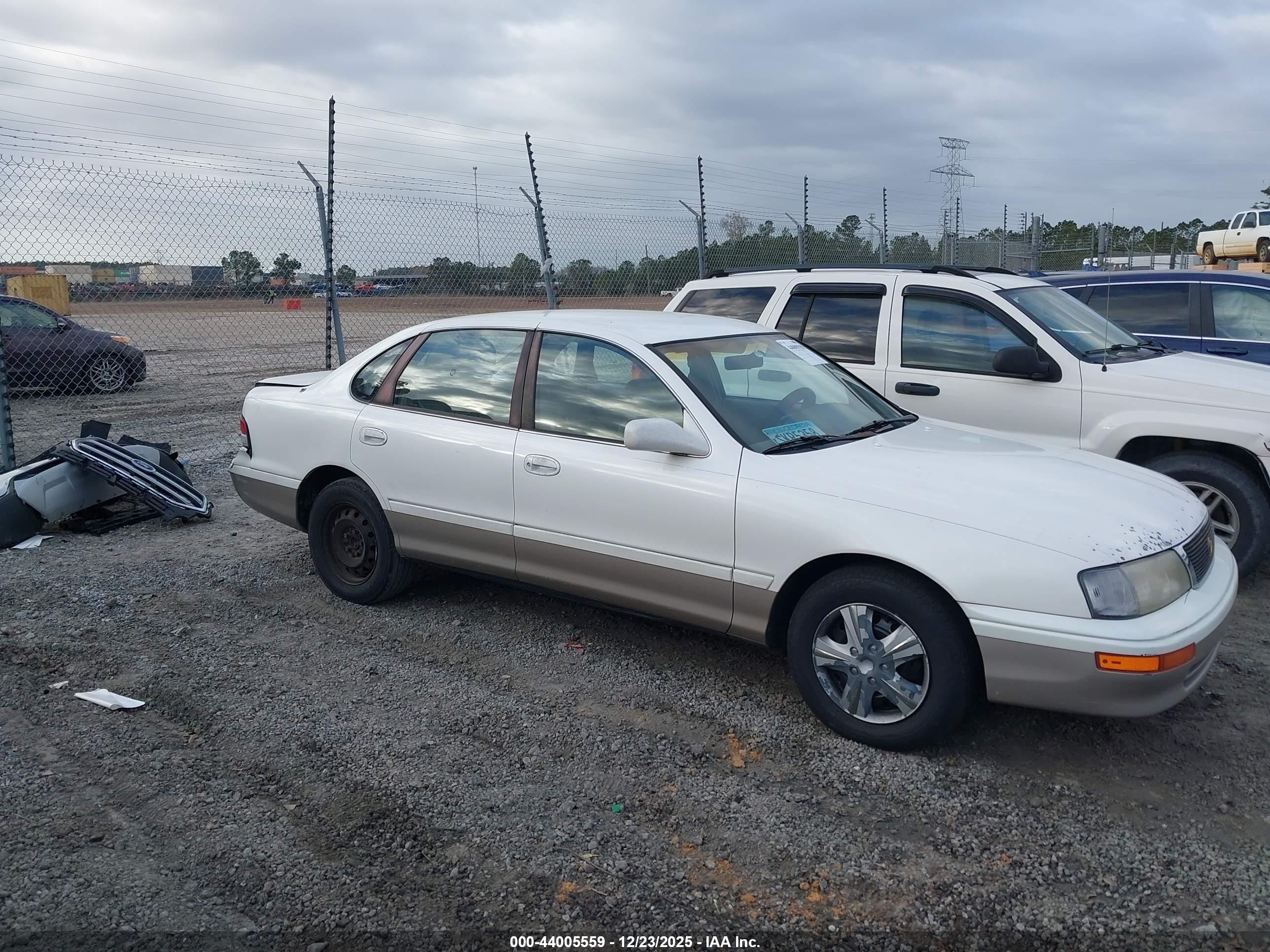 1996 Toyota Avalon Xl/xls White vin: 4T1BF12B1TU089050