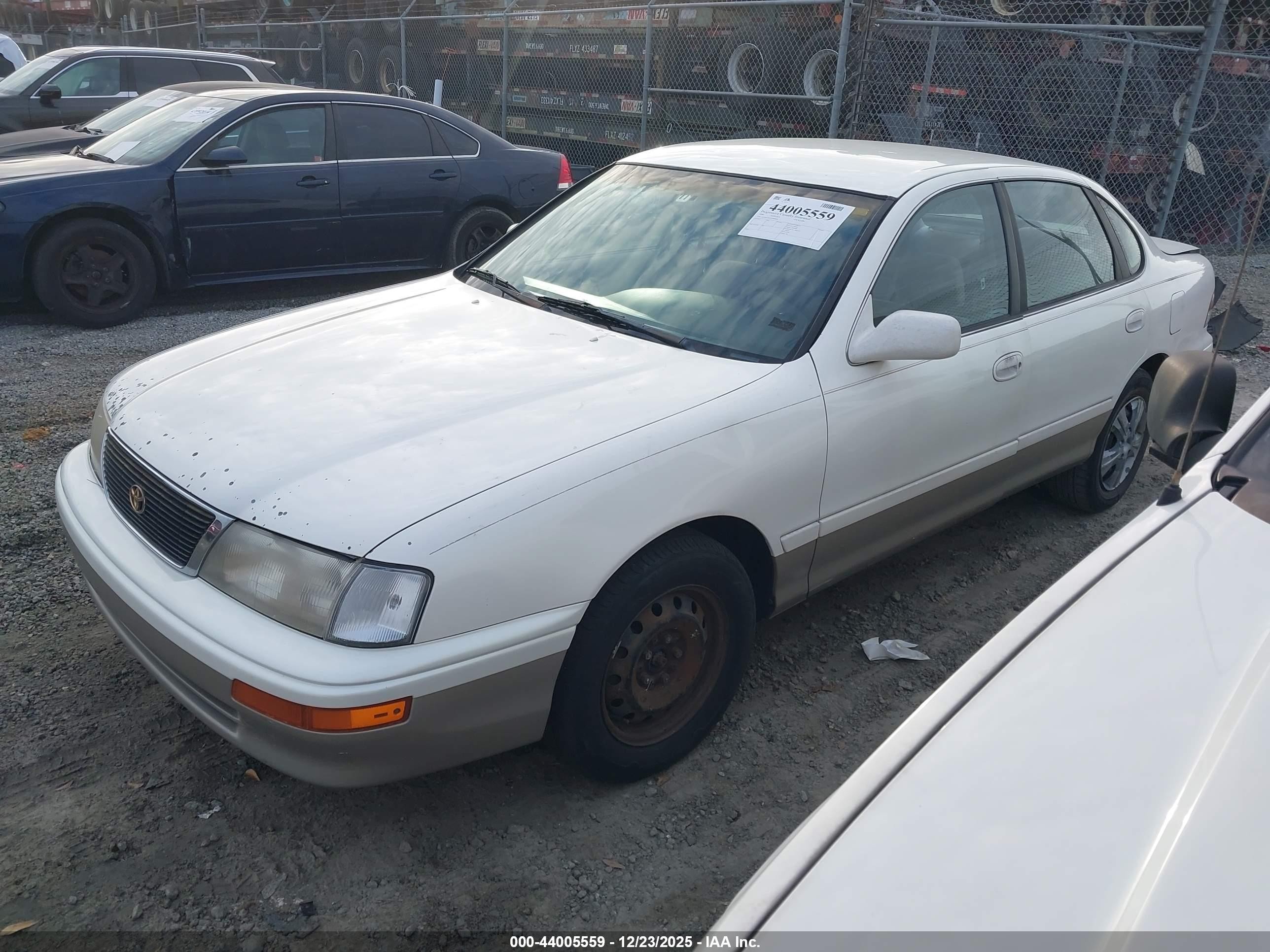 1996 Toyota Avalon Xl/xls White vin: 4T1BF12B1TU089050