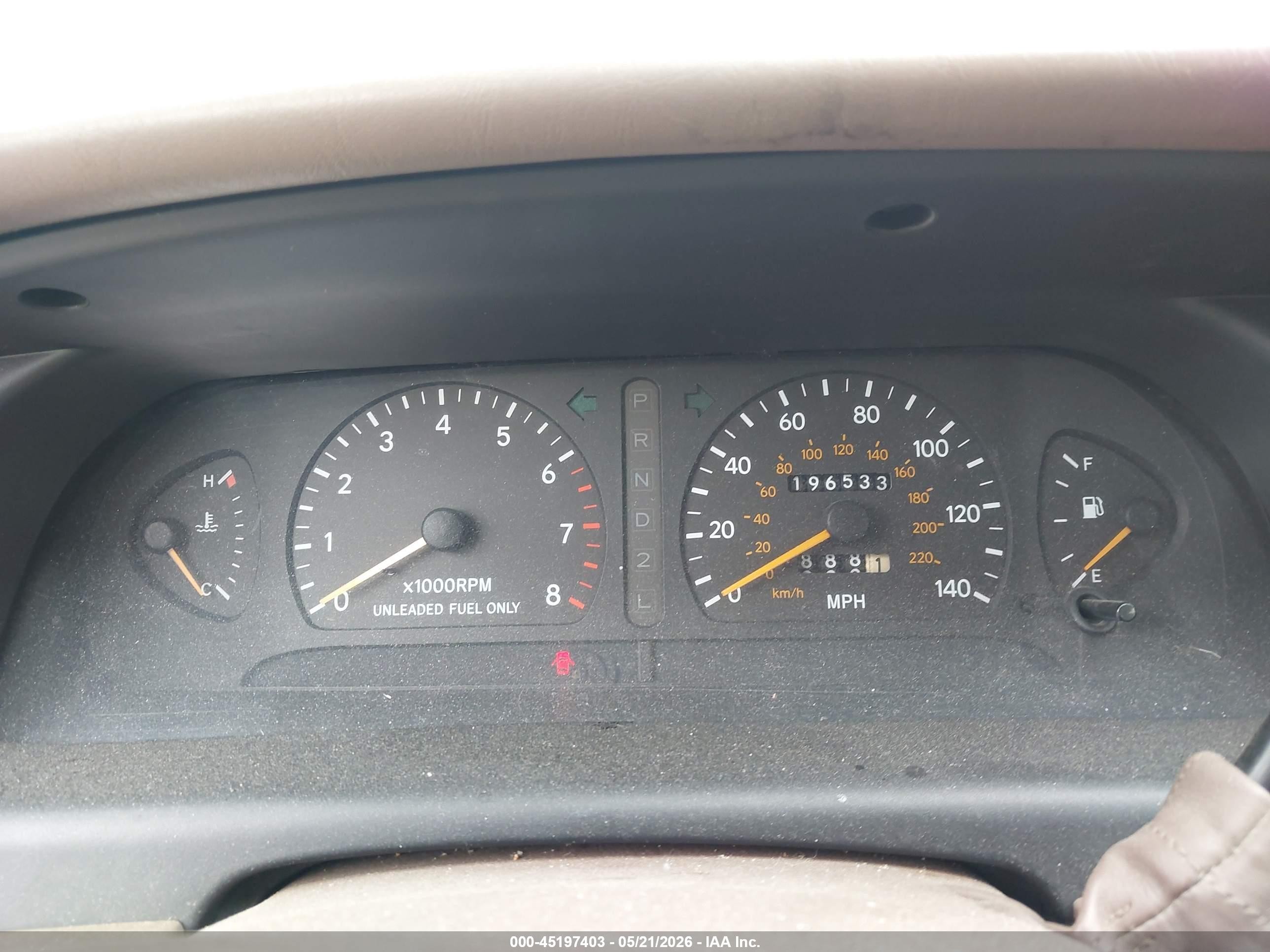 1996 Toyota Avalon Xl/xls Золотой vin: 4T1BF12B1TU090523