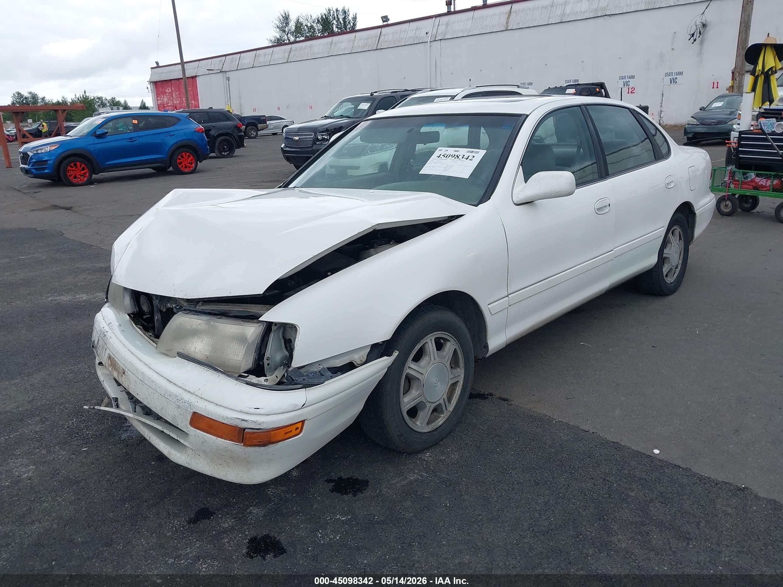 1996 Toyota Avalon Xl/xls Белый vin: 4T1BF12B1TU104162