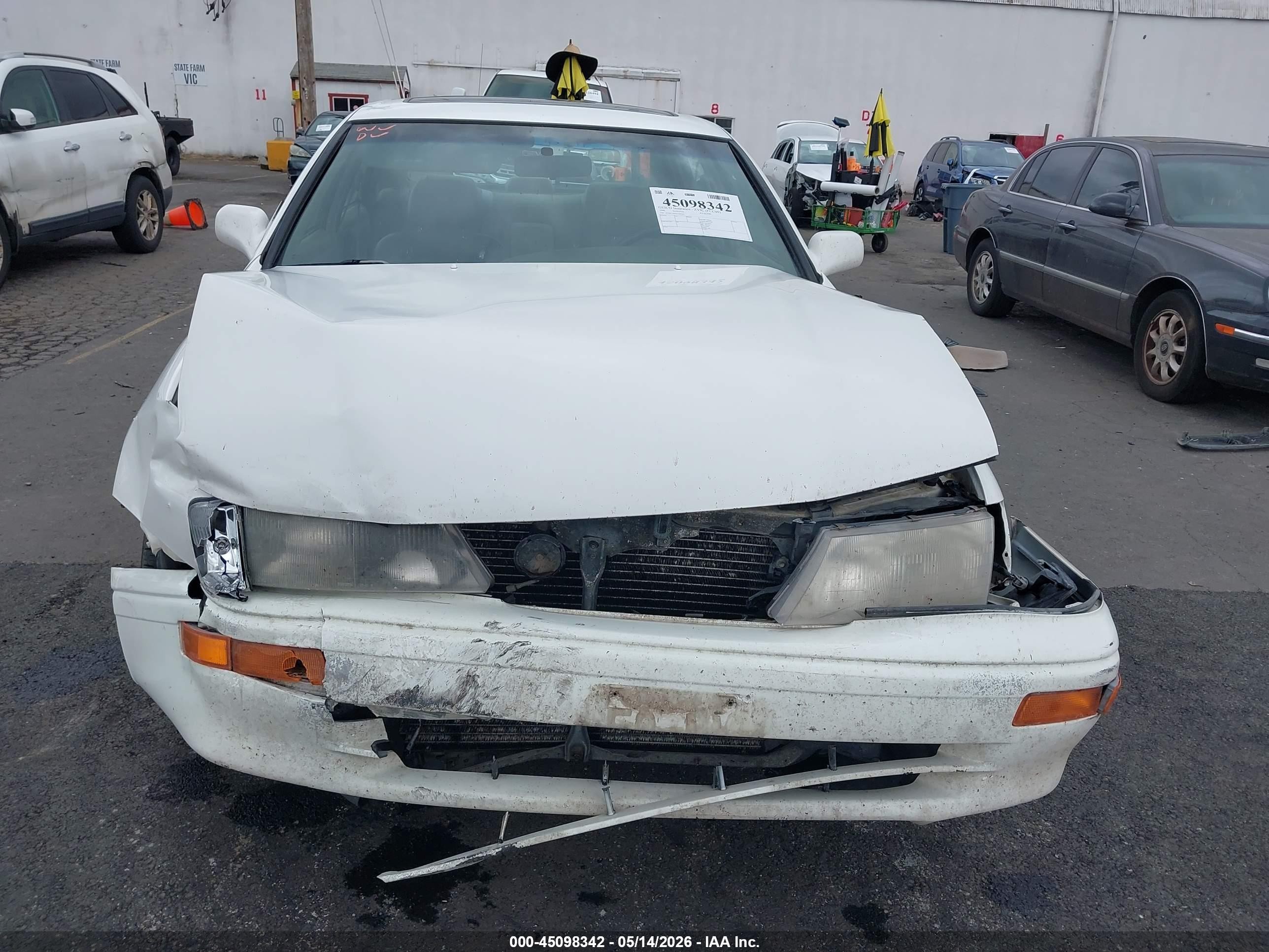 1996 Toyota Avalon Xl/xls Белый vin: 4T1BF12B1TU104162