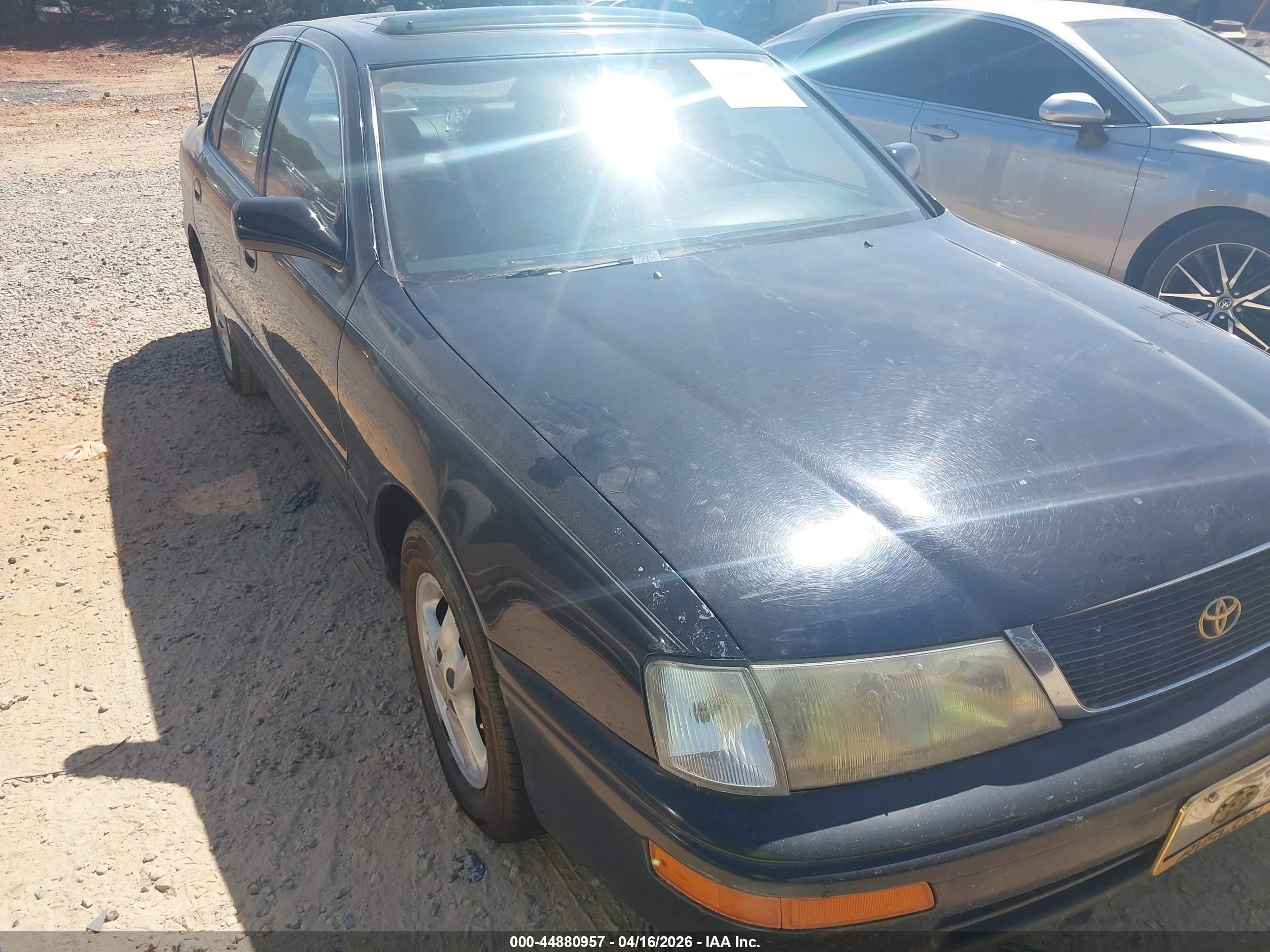 1996 Toyota Avalon Xl/xls Черный vin: 4T1BF12B1TU116490