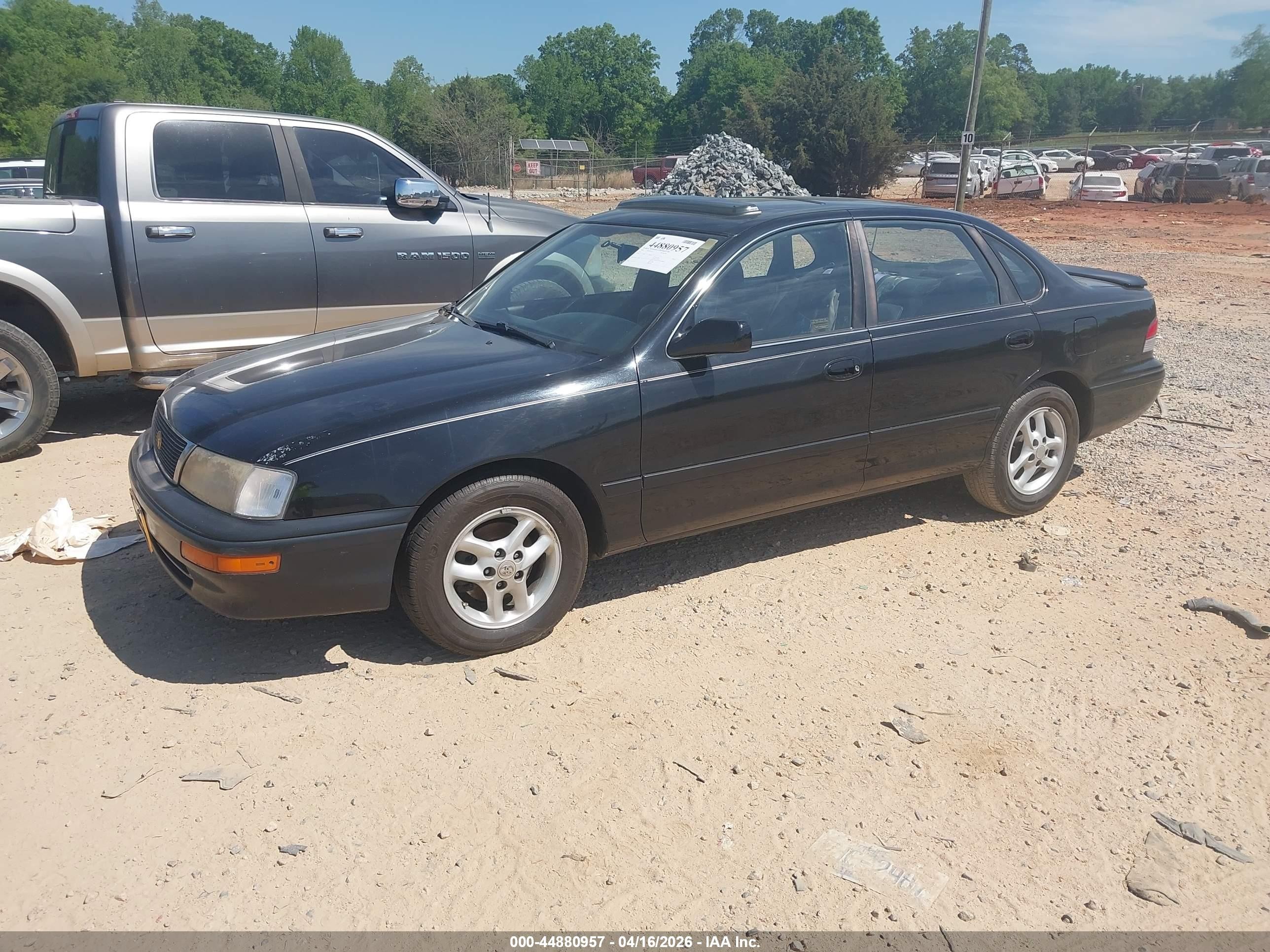 1996 Toyota Avalon Xl/xls Черный vin: 4T1BF12B1TU116490