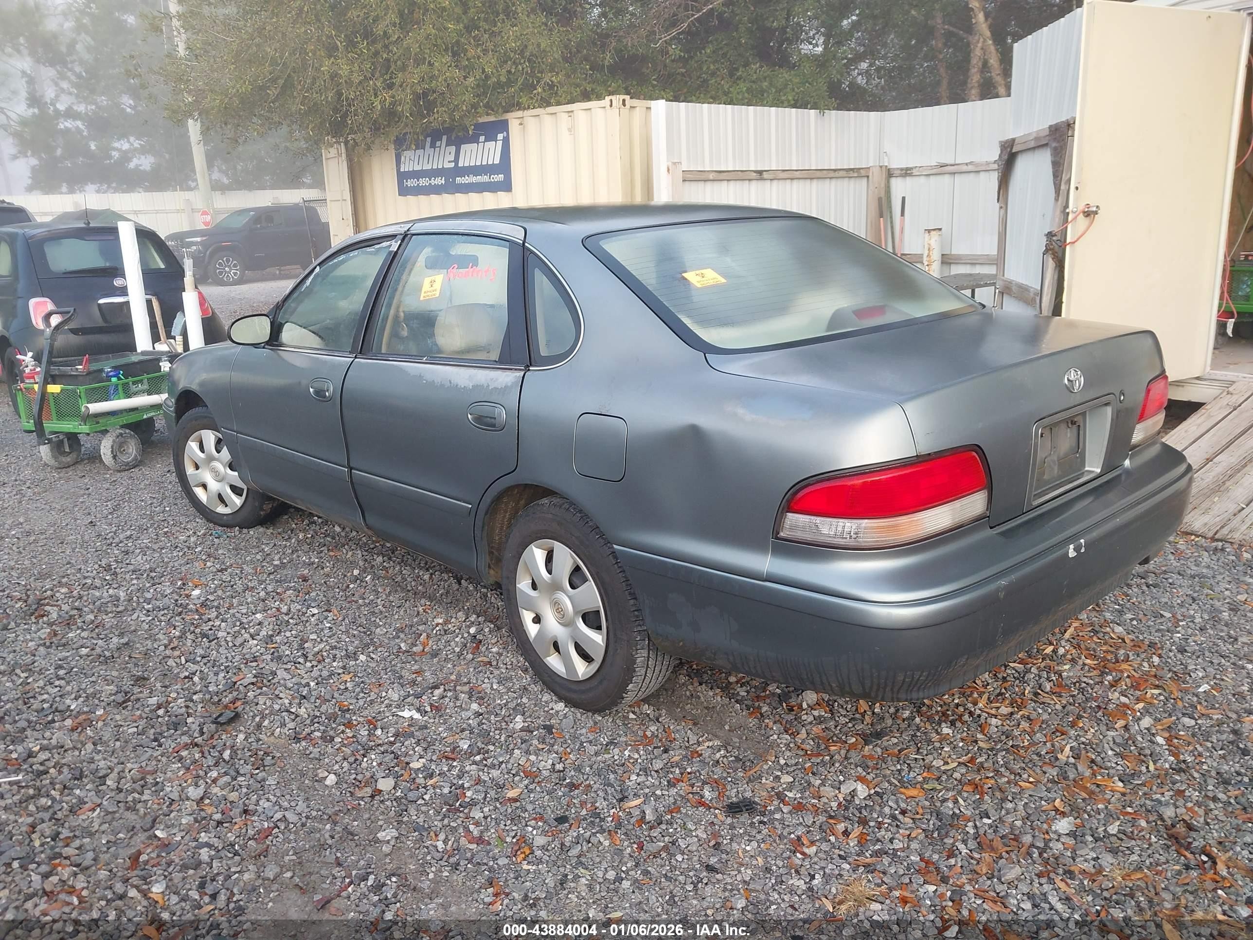 1996 Toyota Avalon Xl/xls Green vin: 4T1BF12B2TU070152