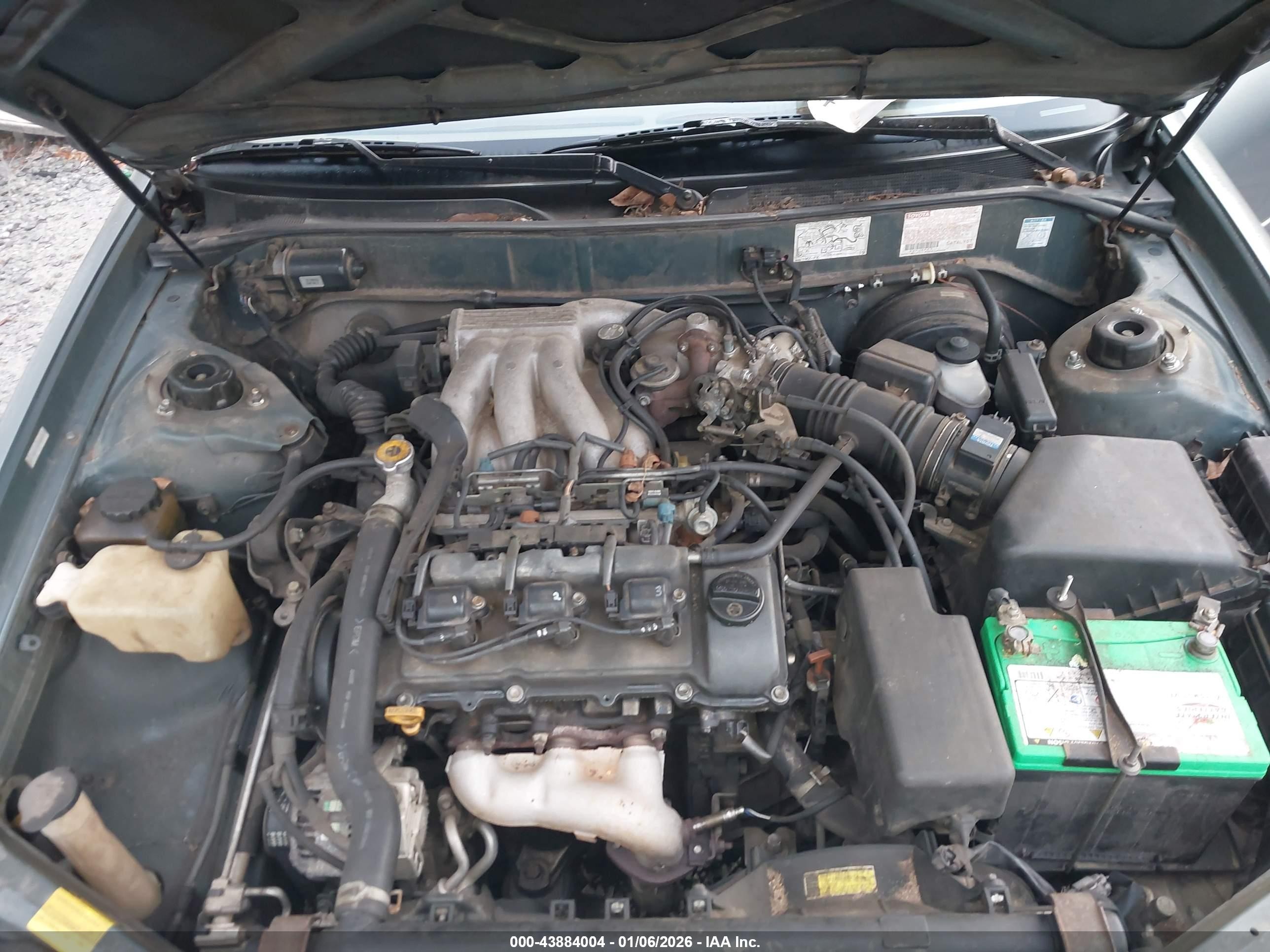 1996 Toyota Avalon Xl/xls Green vin: 4T1BF12B2TU070152