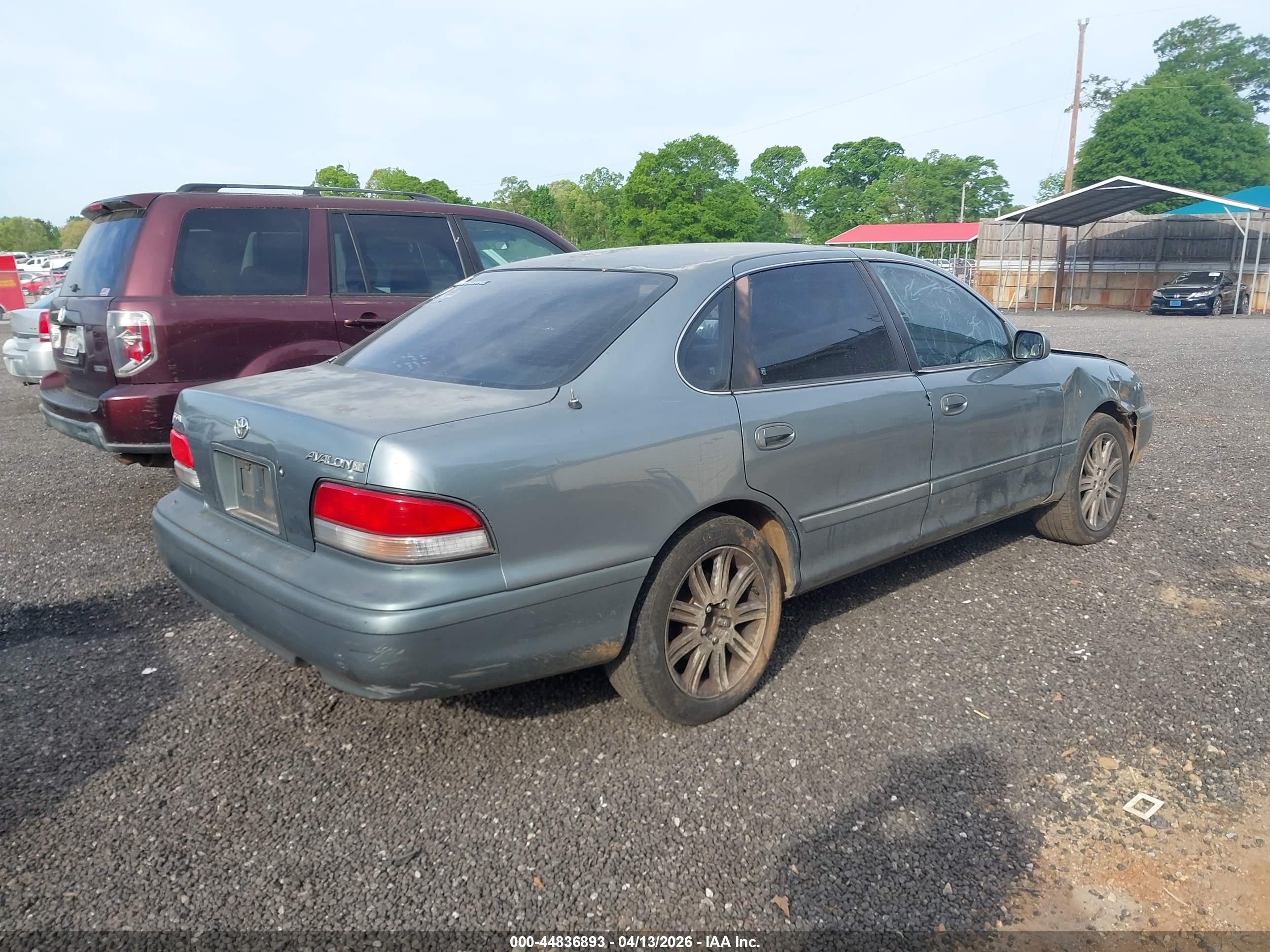1996 Toyota Avalon Xl/xls Light Blue vin: 4T1BF12B2TU078302