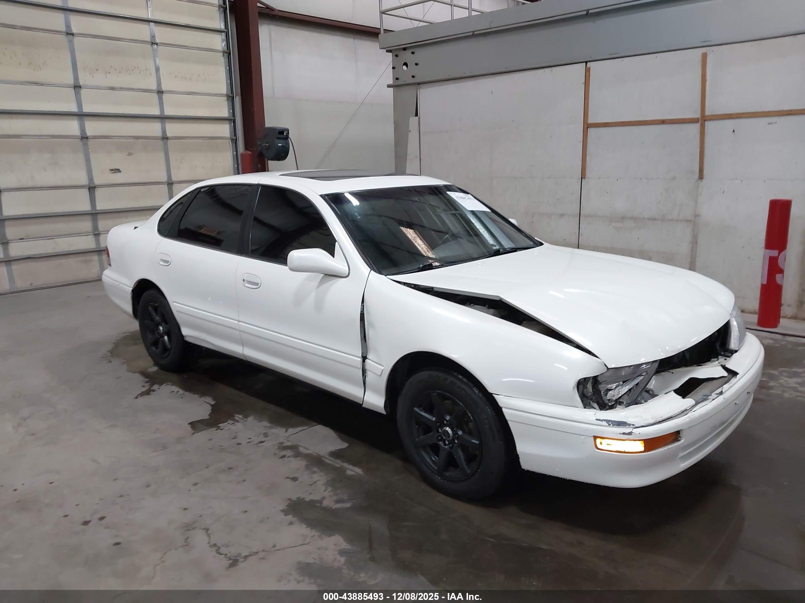 1996 Toyota Avalon Xl/xls White vin: 4T1BF12B2TU100153