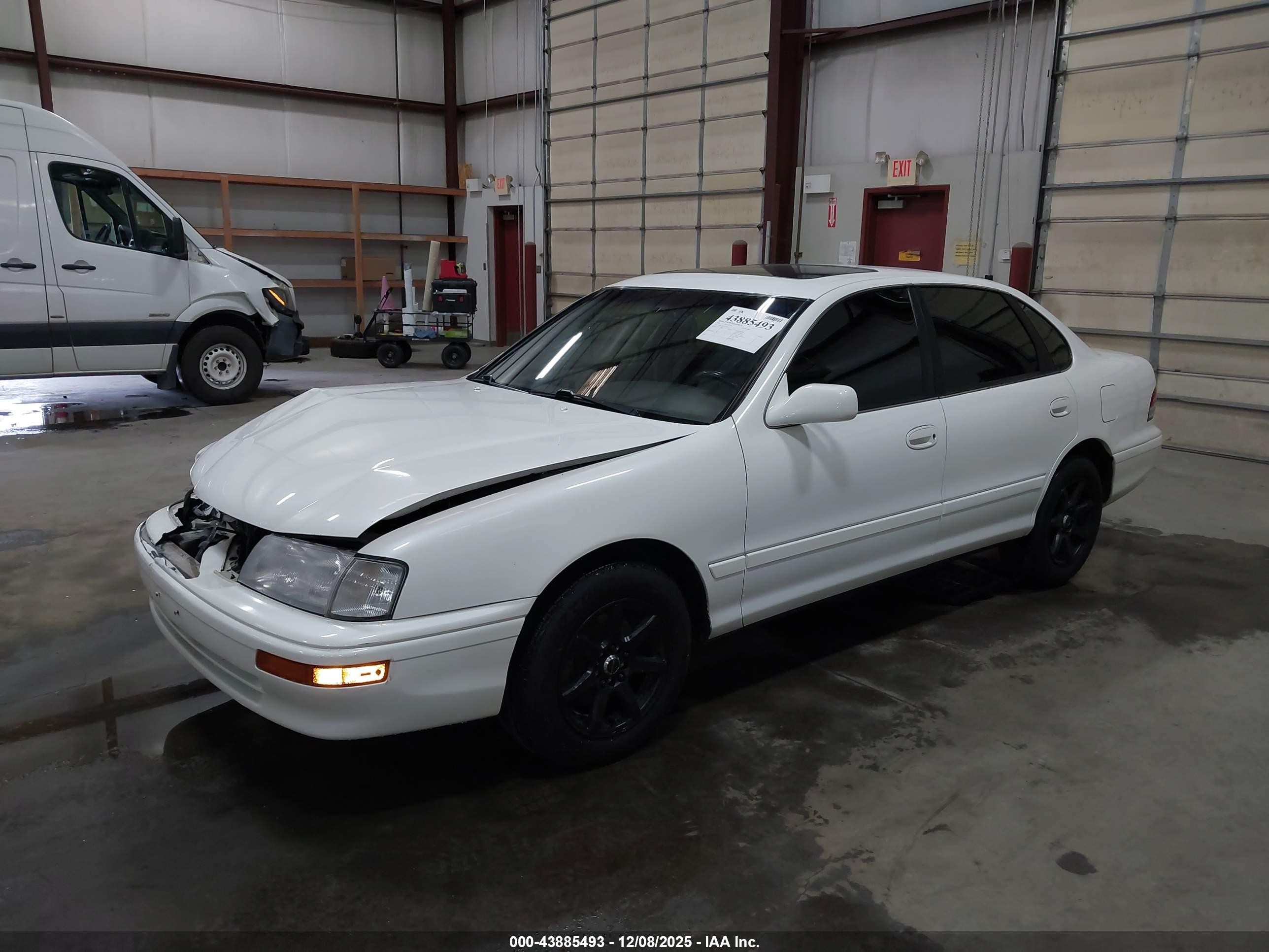 1996 Toyota Avalon Xl/xls White vin: 4T1BF12B2TU100153