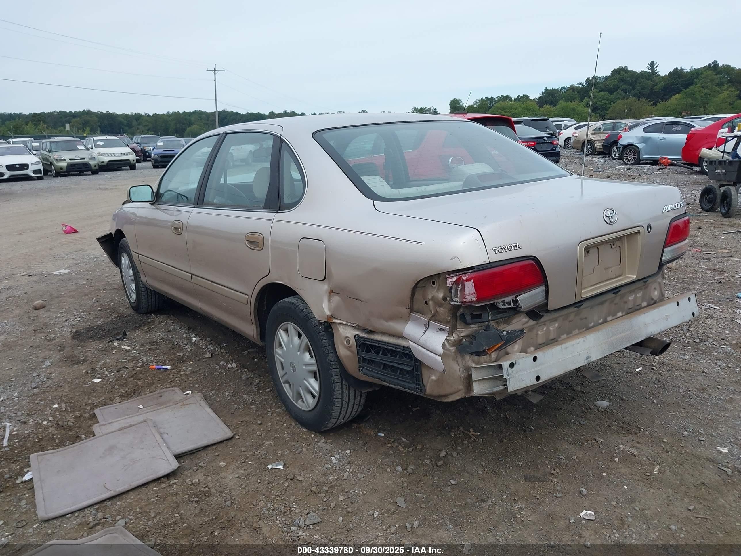 1996 Toyota Avalon Xl/xls Beige vin: 4T1BF12B3TU066076