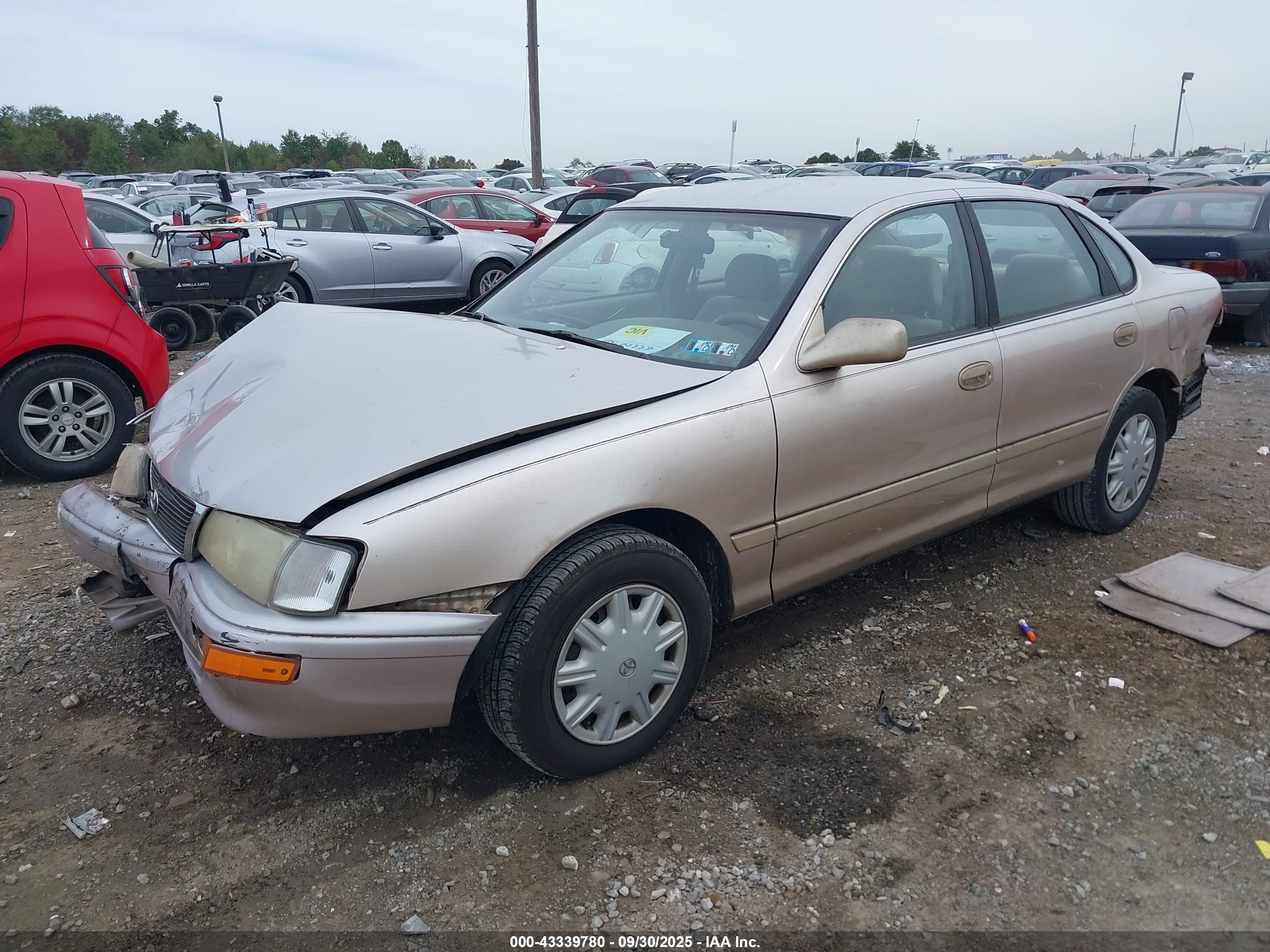 1996 Toyota Avalon Xl/xls Beige vin: 4T1BF12B3TU066076