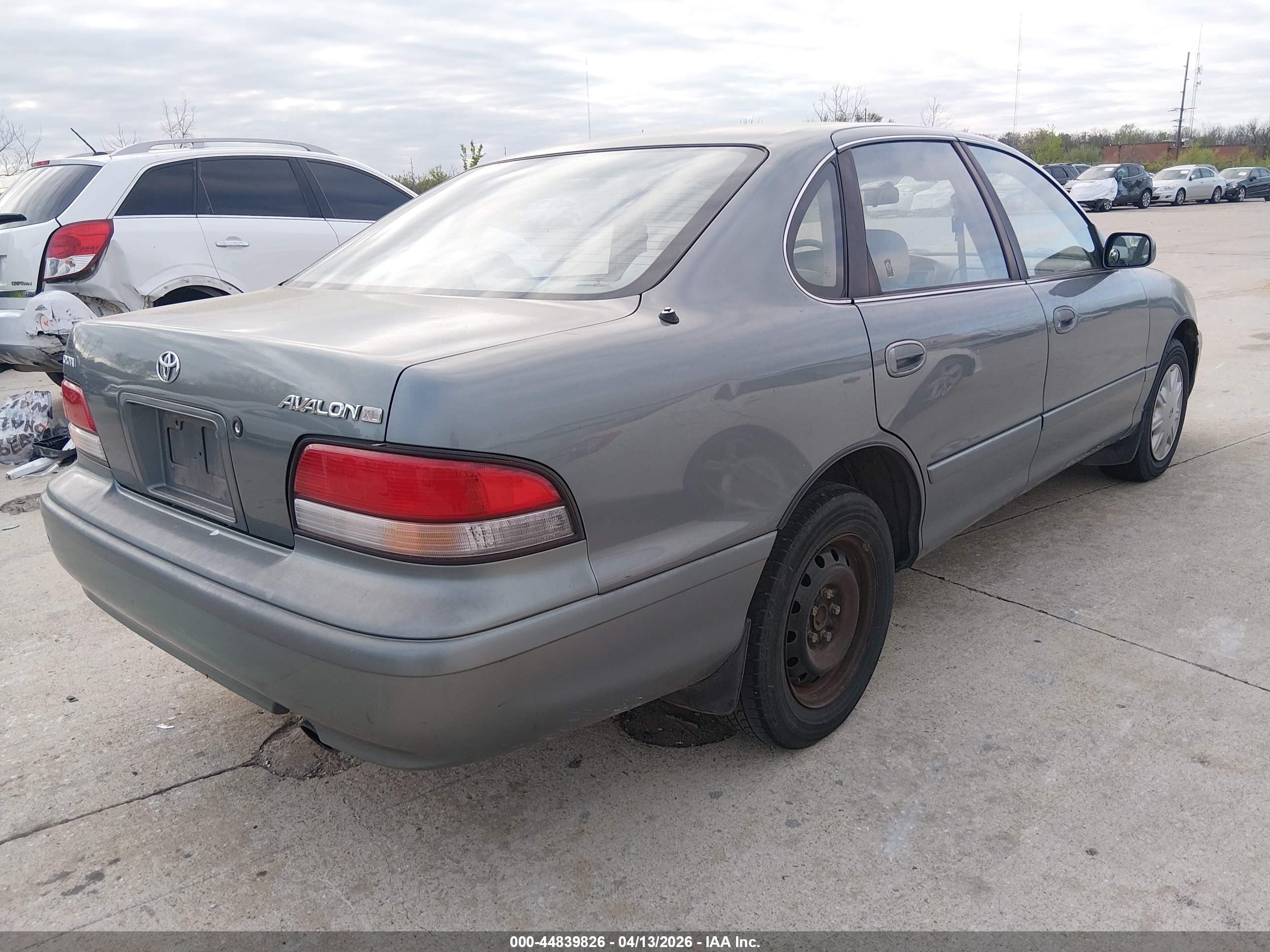 1996 Toyota Avalon Xl/xls Серый vin: 4T1BF12B3TU089857