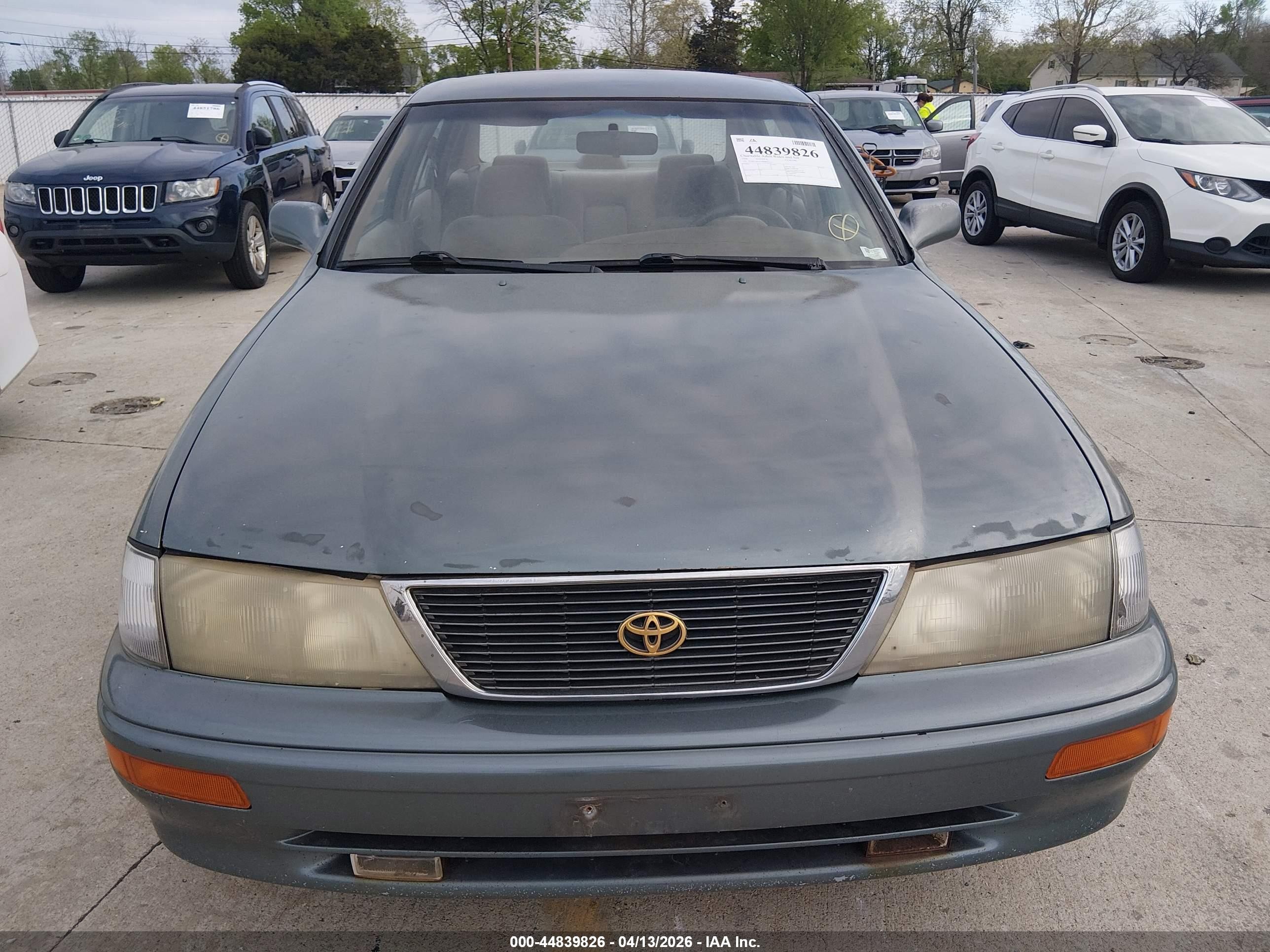 1996 Toyota Avalon Xl/xls Серый vin: 4T1BF12B3TU089857